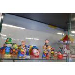 Large collection of The Sugarlump Studio hand painted magic roundabout characters, buildings and