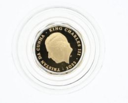 Hatton's of London 2023 Charles III Prince George's 10th Birthday Proof One-Eighth Sovereign, with c