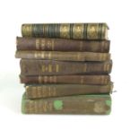 Seven antiquarian natural history books inc. British Tunicata Vols. I and II by Alder and Hancock, 1