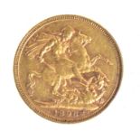 1896 Victoria (Old Head) Melbourne mint full sovereign