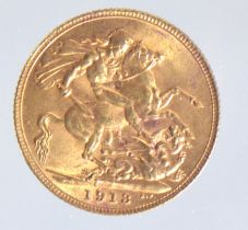 1913 George V full sovereign