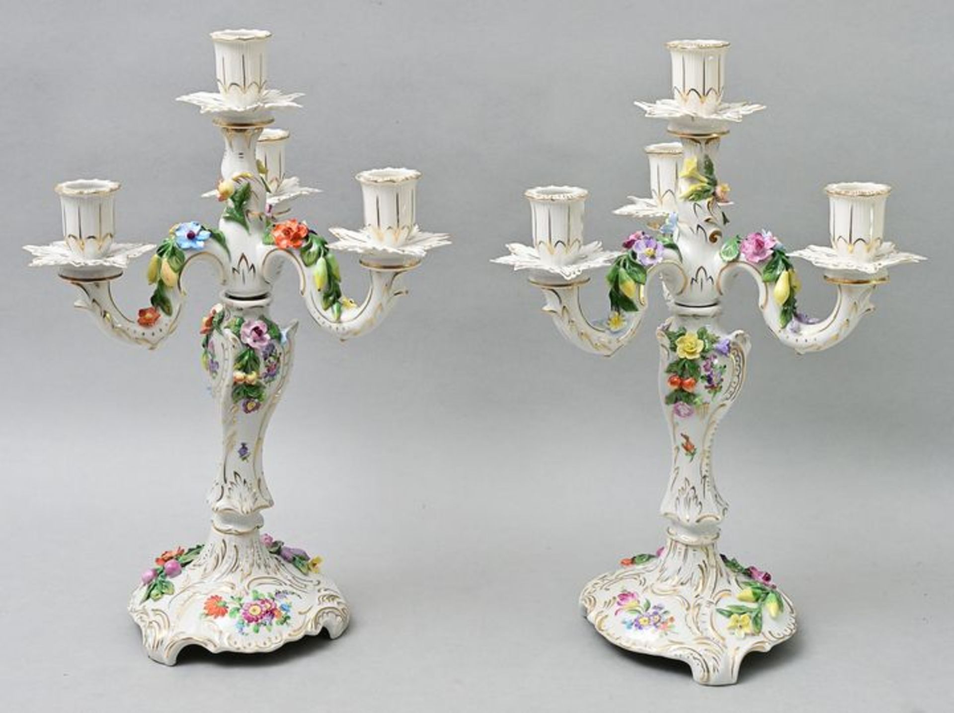 Leuchterpaar/ pair of candleholders