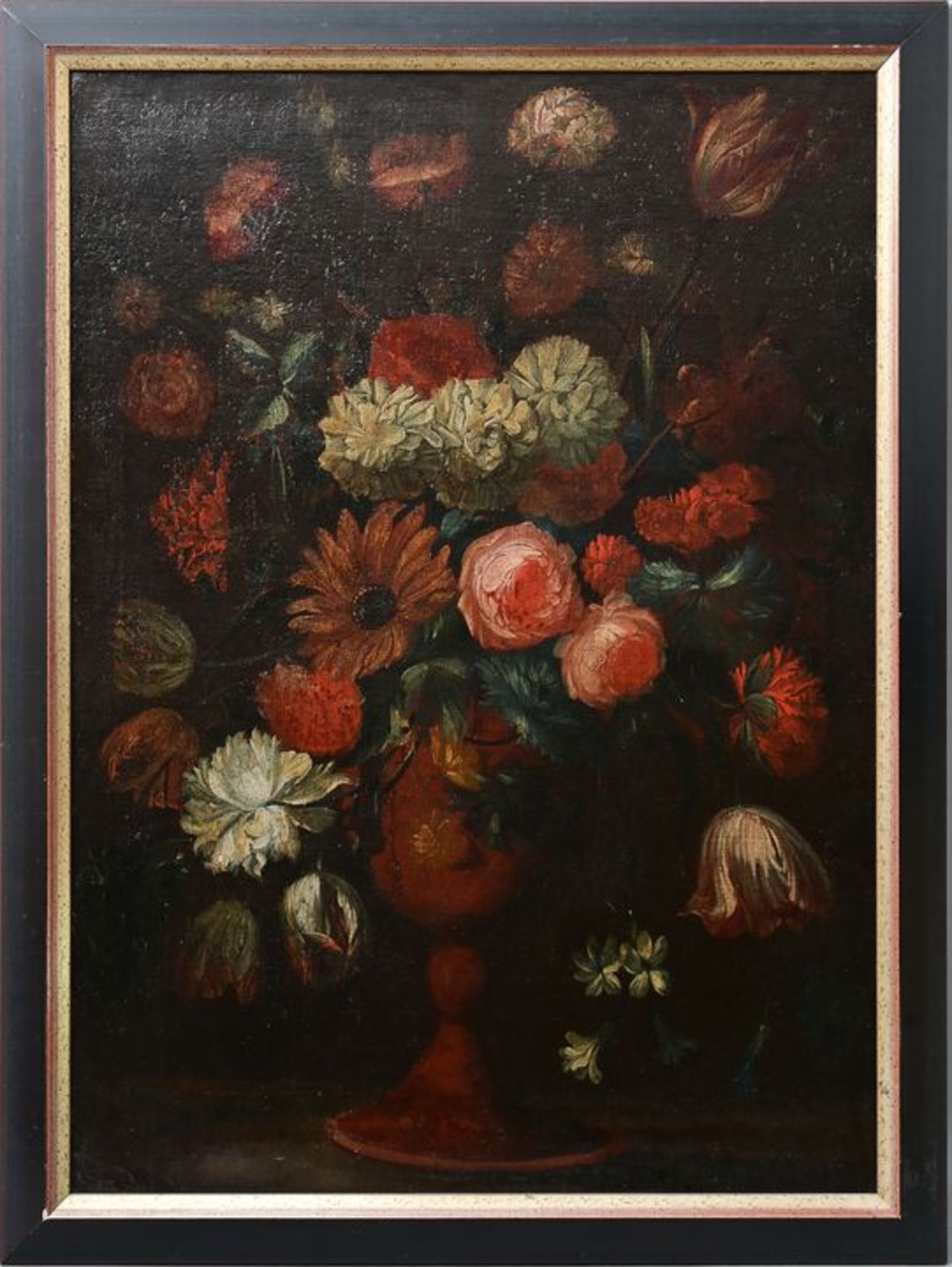 Blumenstillleben, 18. Jh. / Flower still life, 18th cent. - Image 3 of 3
