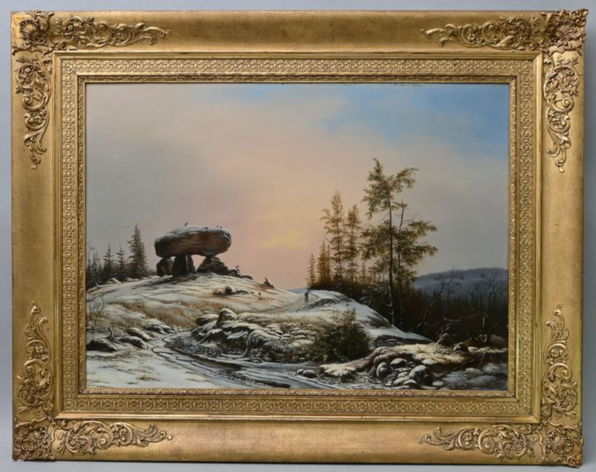 Fabritius de Tengnagel, Winterlandschaft / F de Tengnagel, Winter landscape - Image 3 of 3