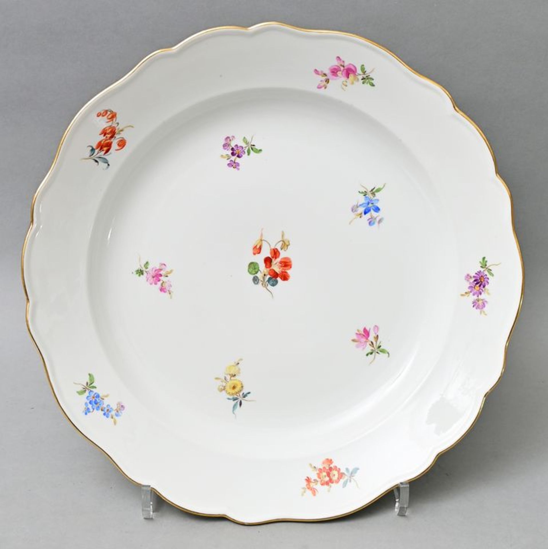 Große runde Platte/ serving platter