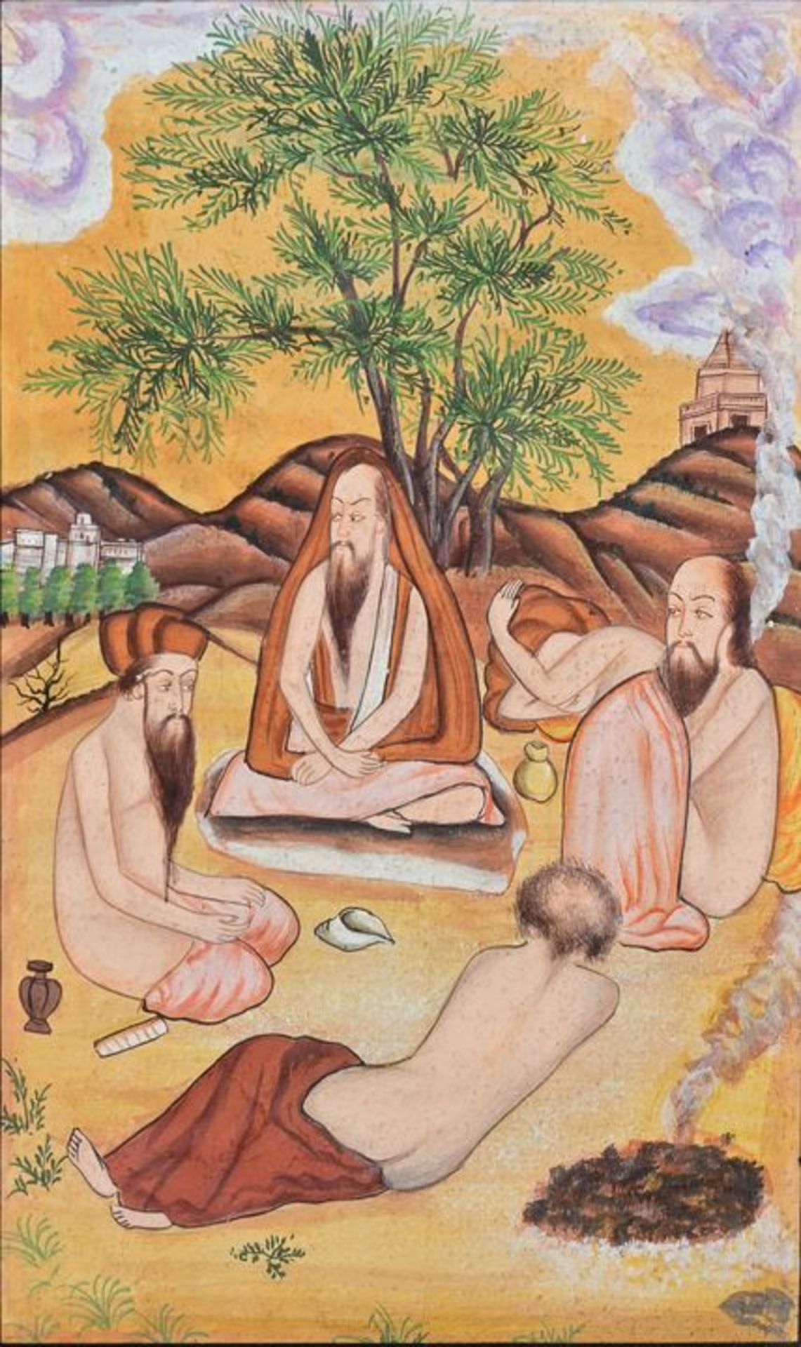 Mogul Malerei, Kopie / Mughal painting, Copy