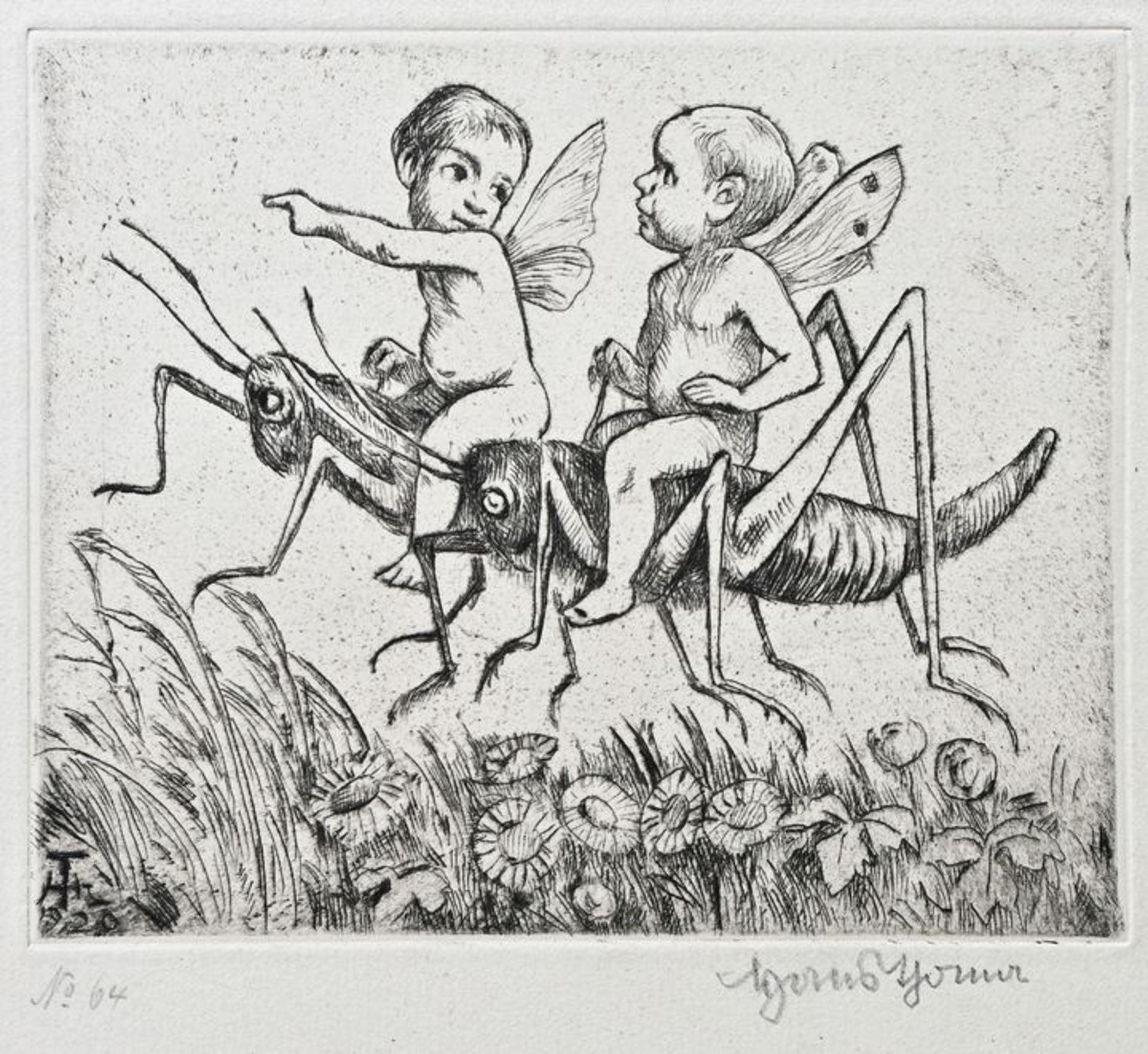 Thoma, H. Kinderszene / Thoma, H. Children scene