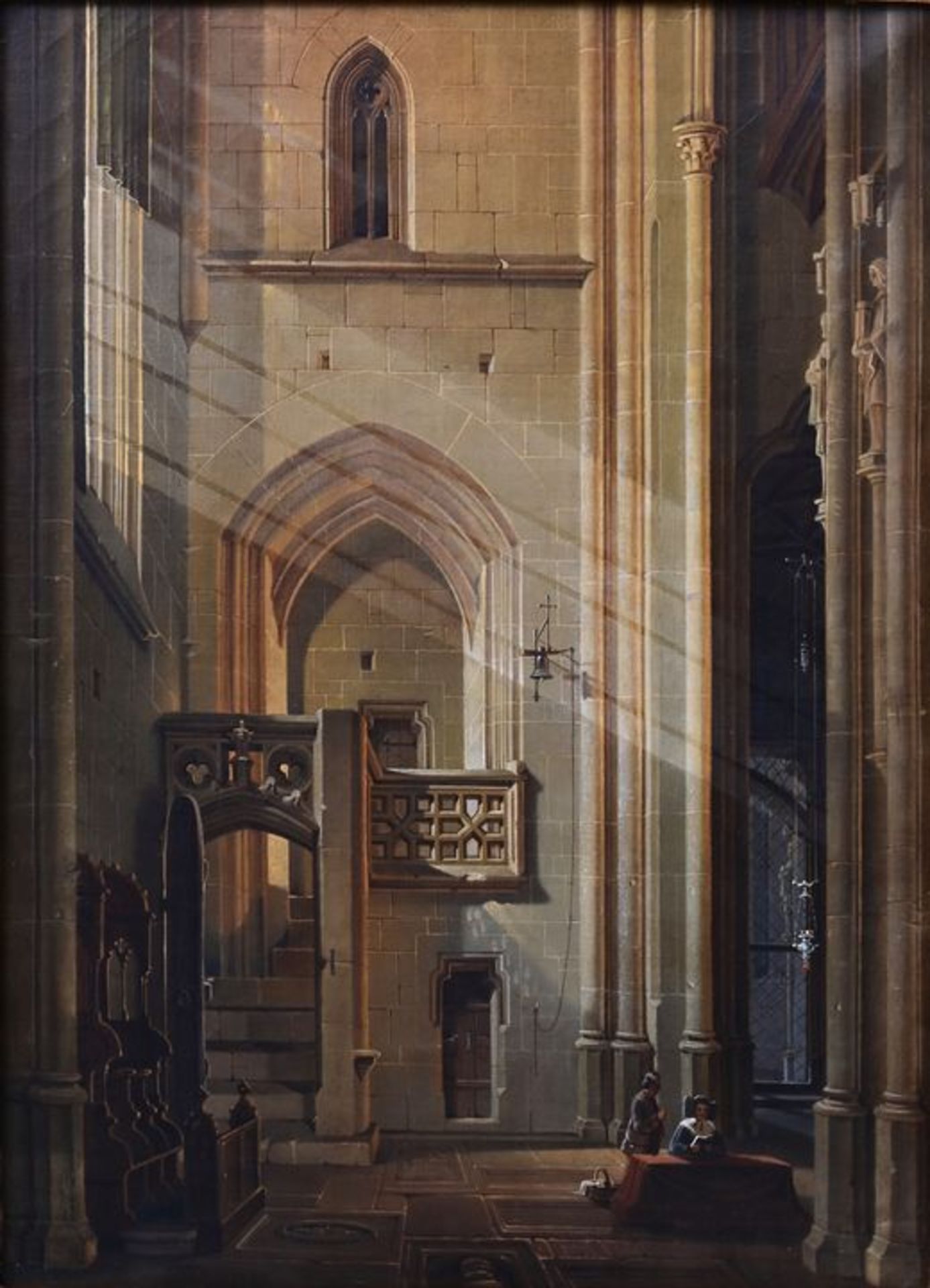 Hahn, Kircheninterieur / Hahn, Church interior