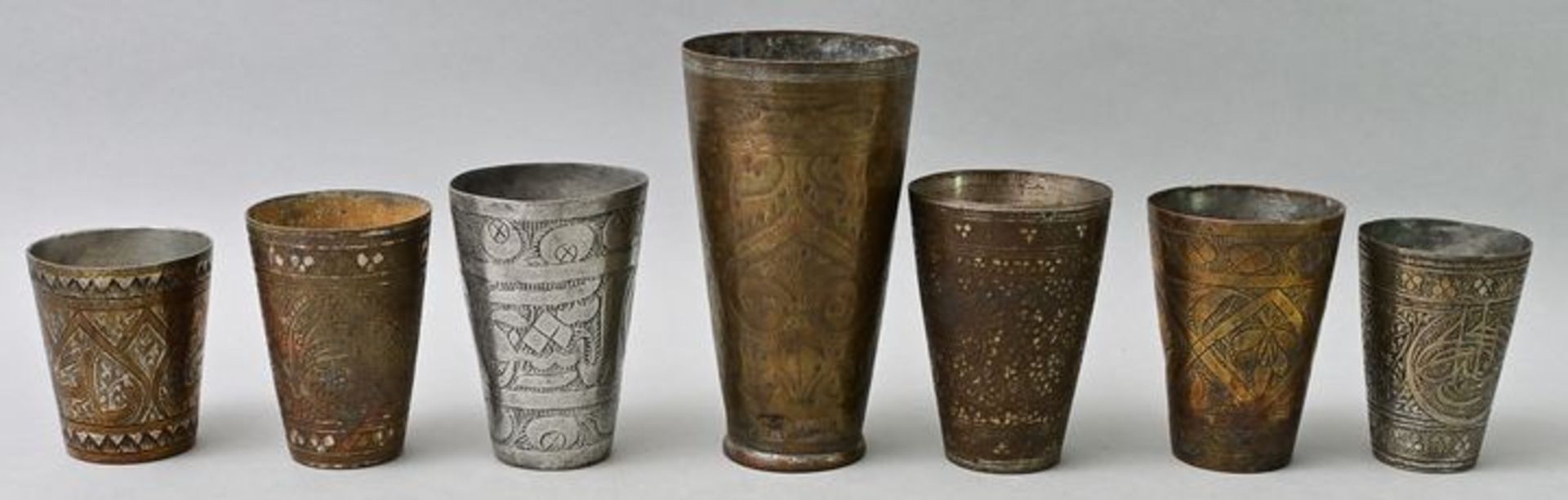 Messing-Becher/ Metal cups