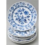 Acht Teller, Meissen / Eight plates