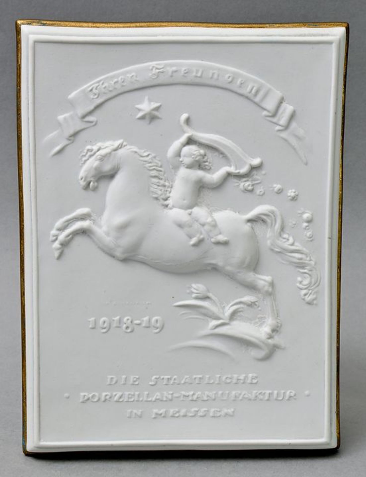 Plakette Scheurich/ plaque