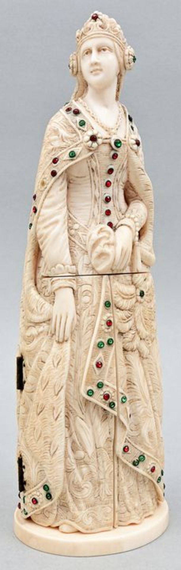 Elfenbeinfigur/ ivory figure - Bild 2 aus 6