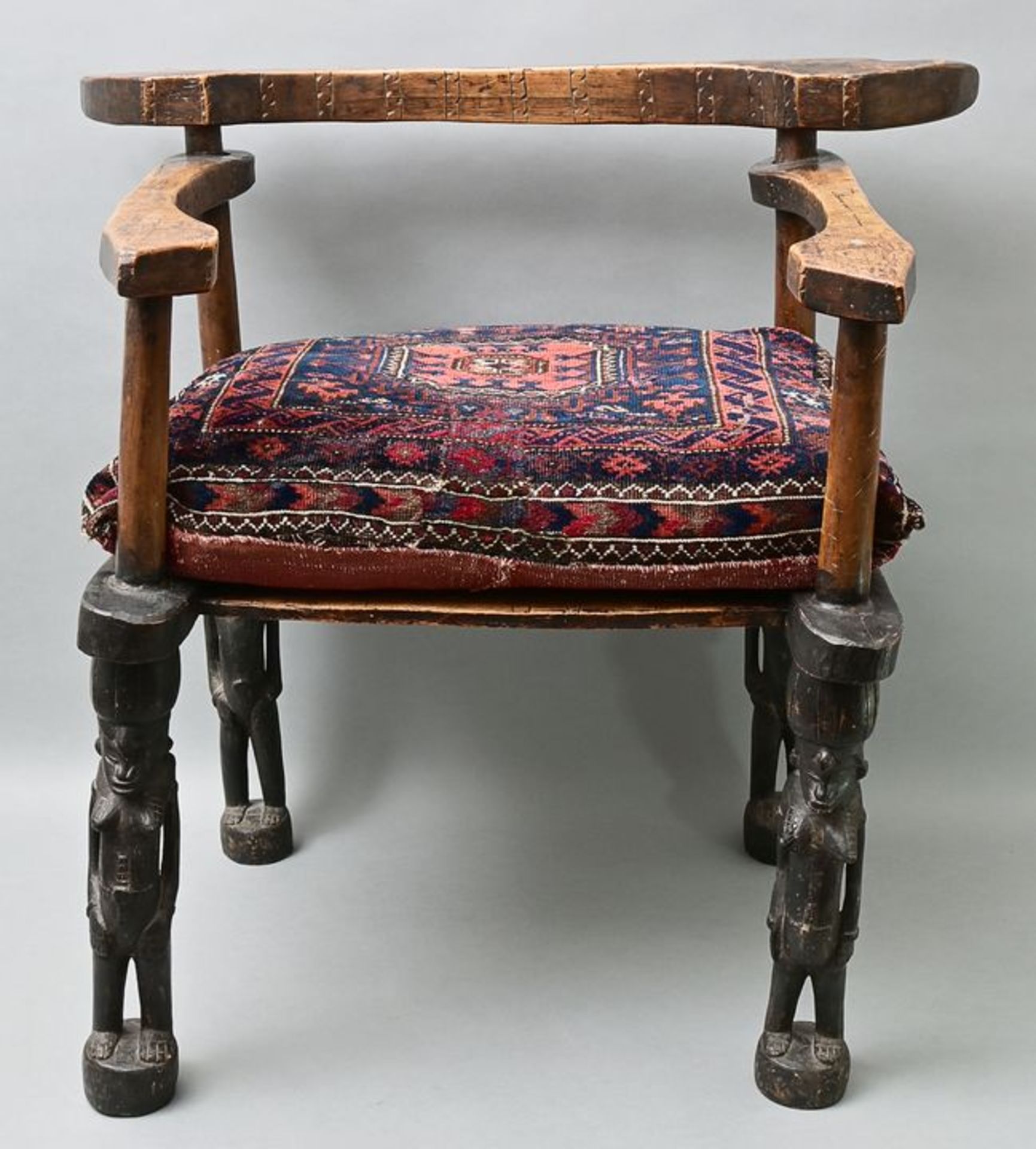 Afrikanischer Stuhl / African chair - Image 7 of 7