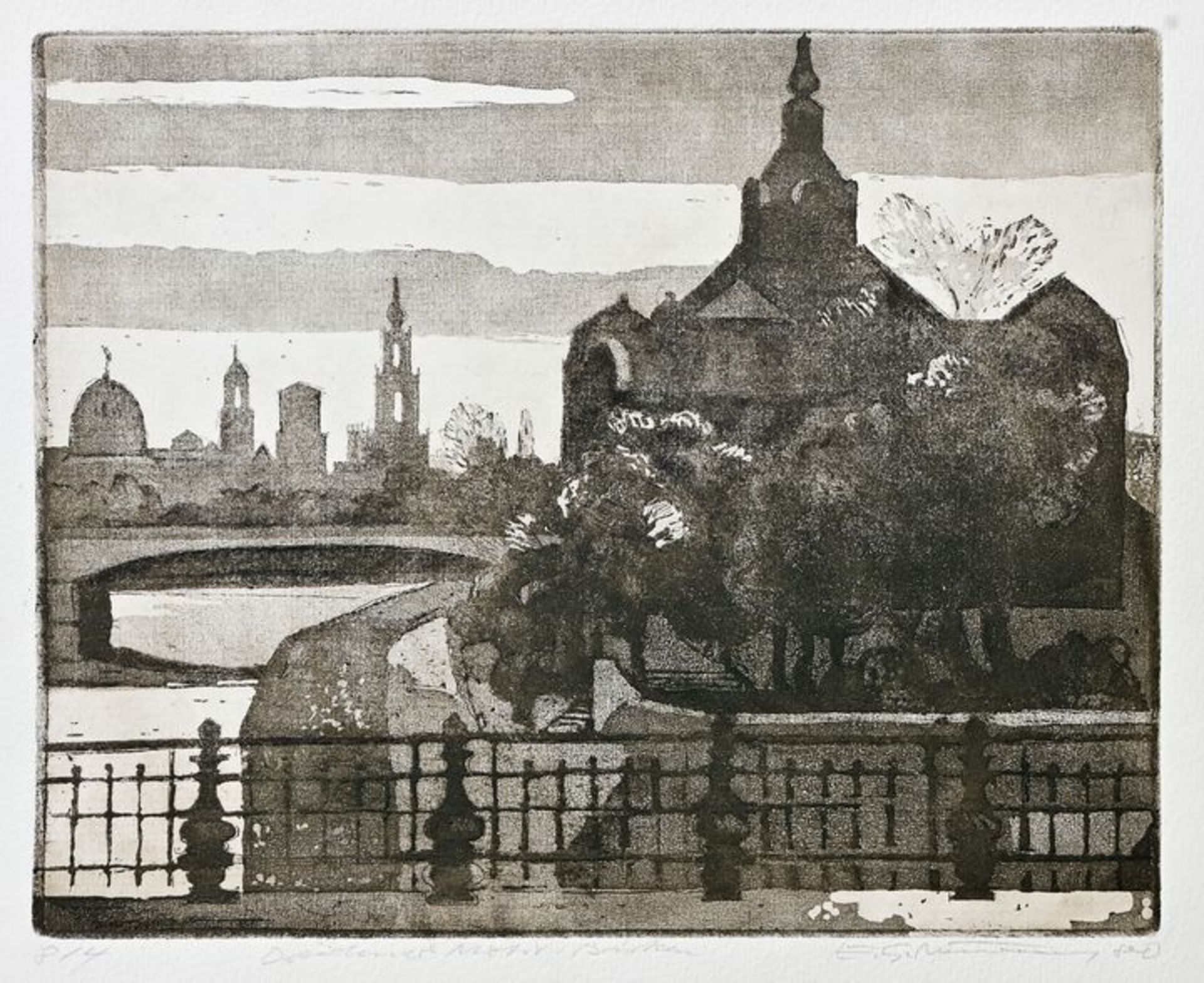 Konvolut Dresdener Künstler/ works on paper - Image 7 of 18