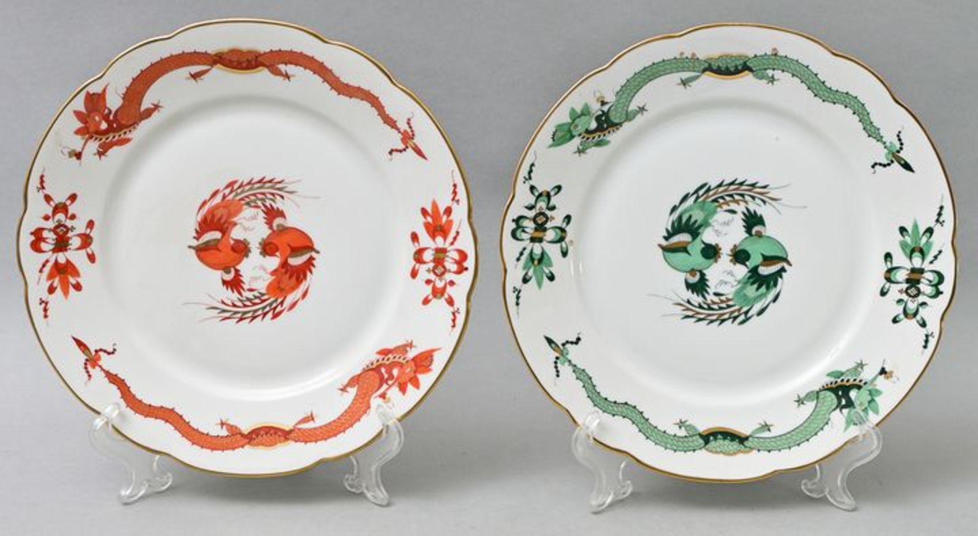 Teller Reicher Drache/ plates