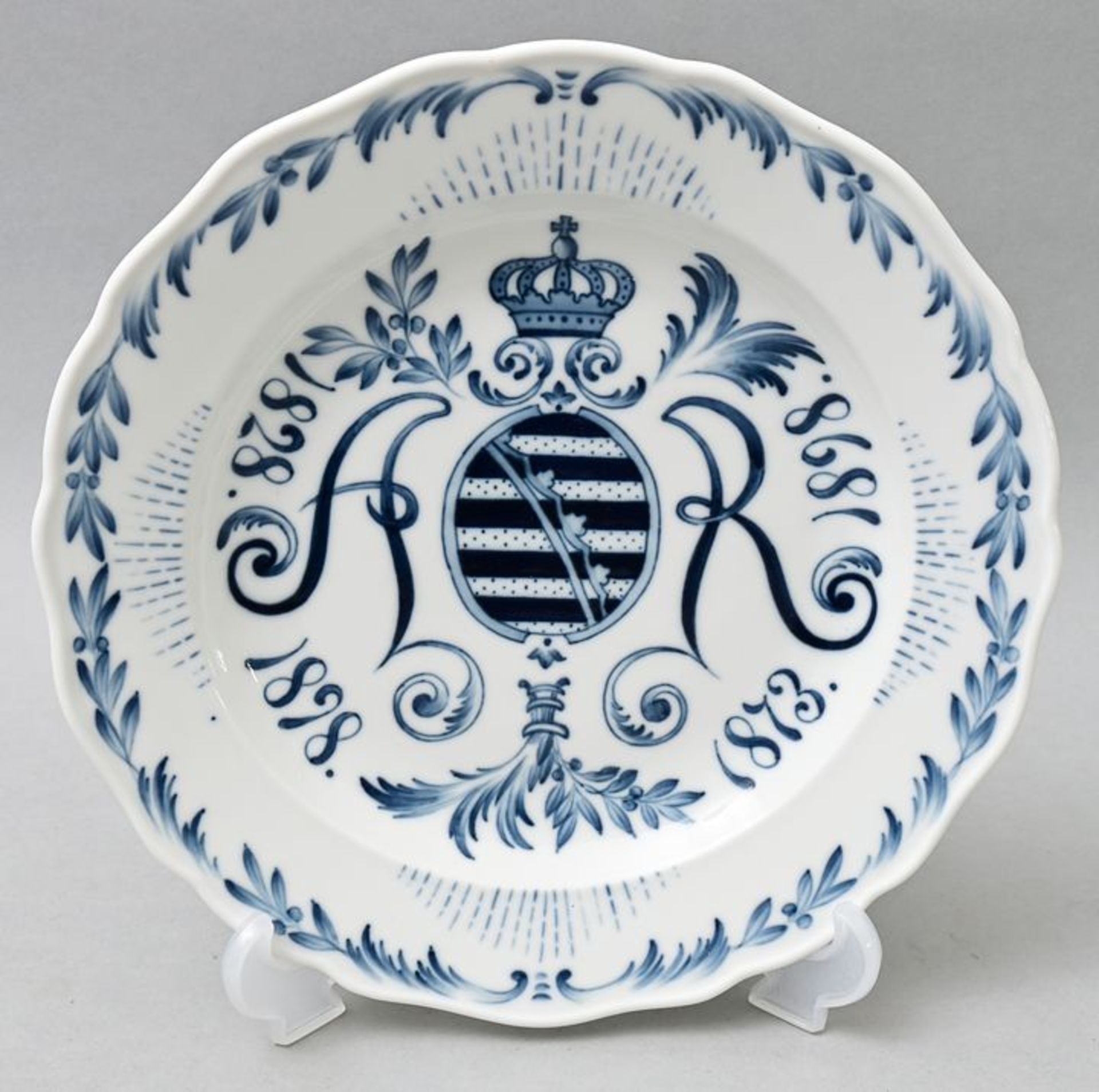 Jubiläumsteller Meissen/ plate