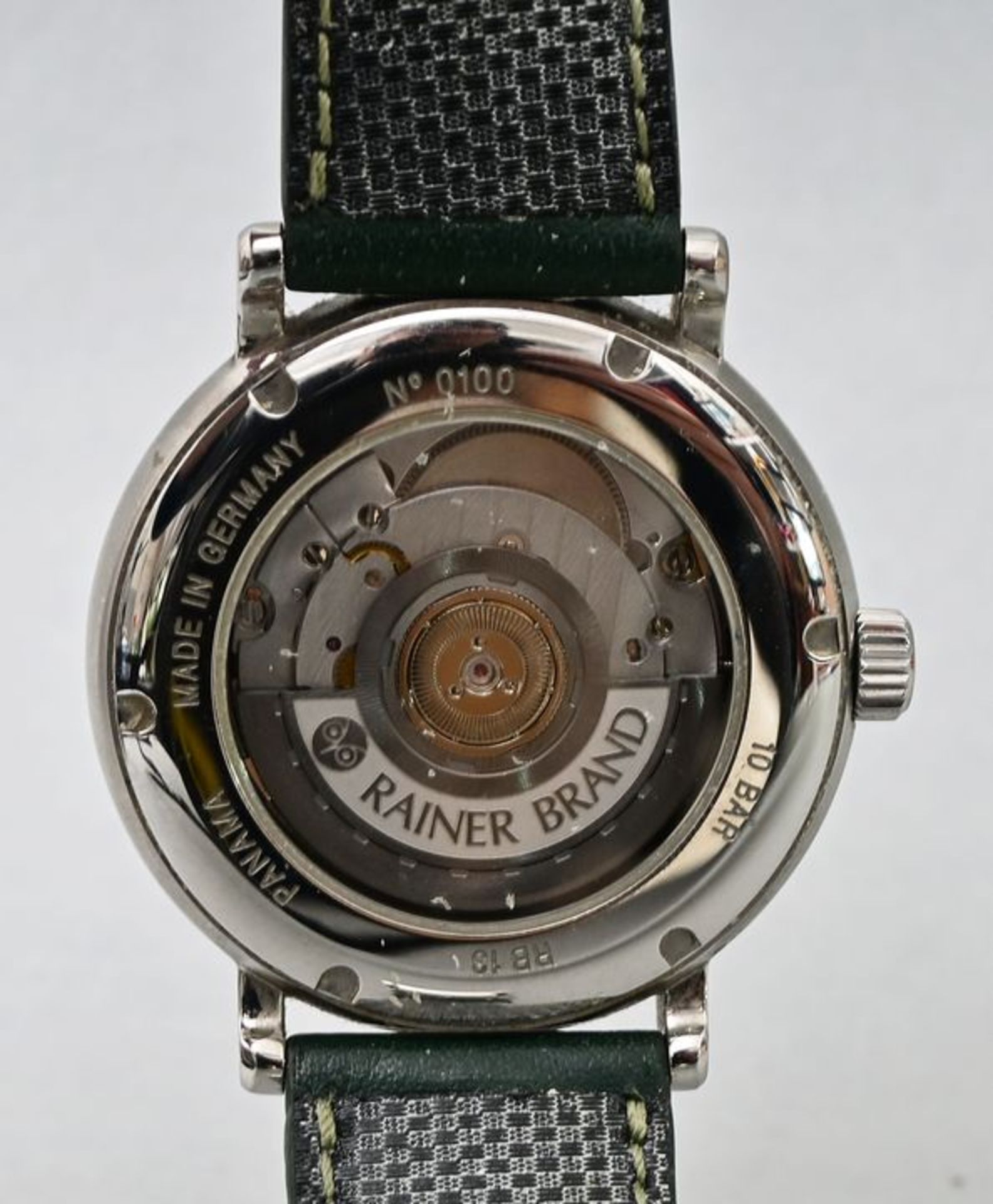 Armbanduhr Rainer Brand/ a man's wristwatch - Bild 4 aus 6