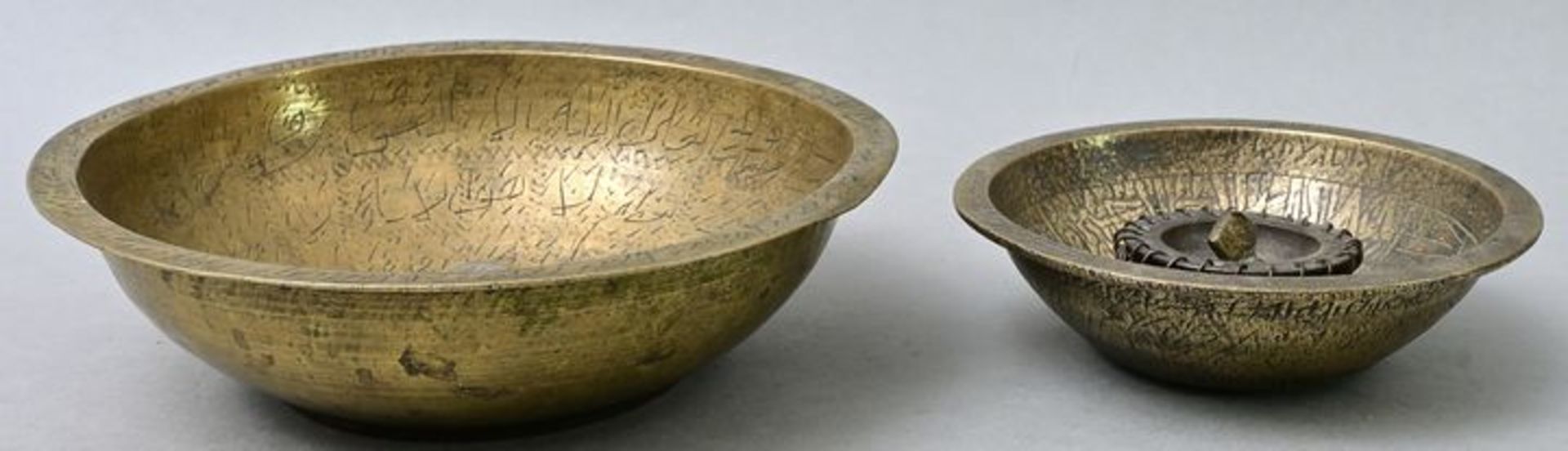 Zwei magische Schalen/ divination or healing bowls - Bild 2 aus 3