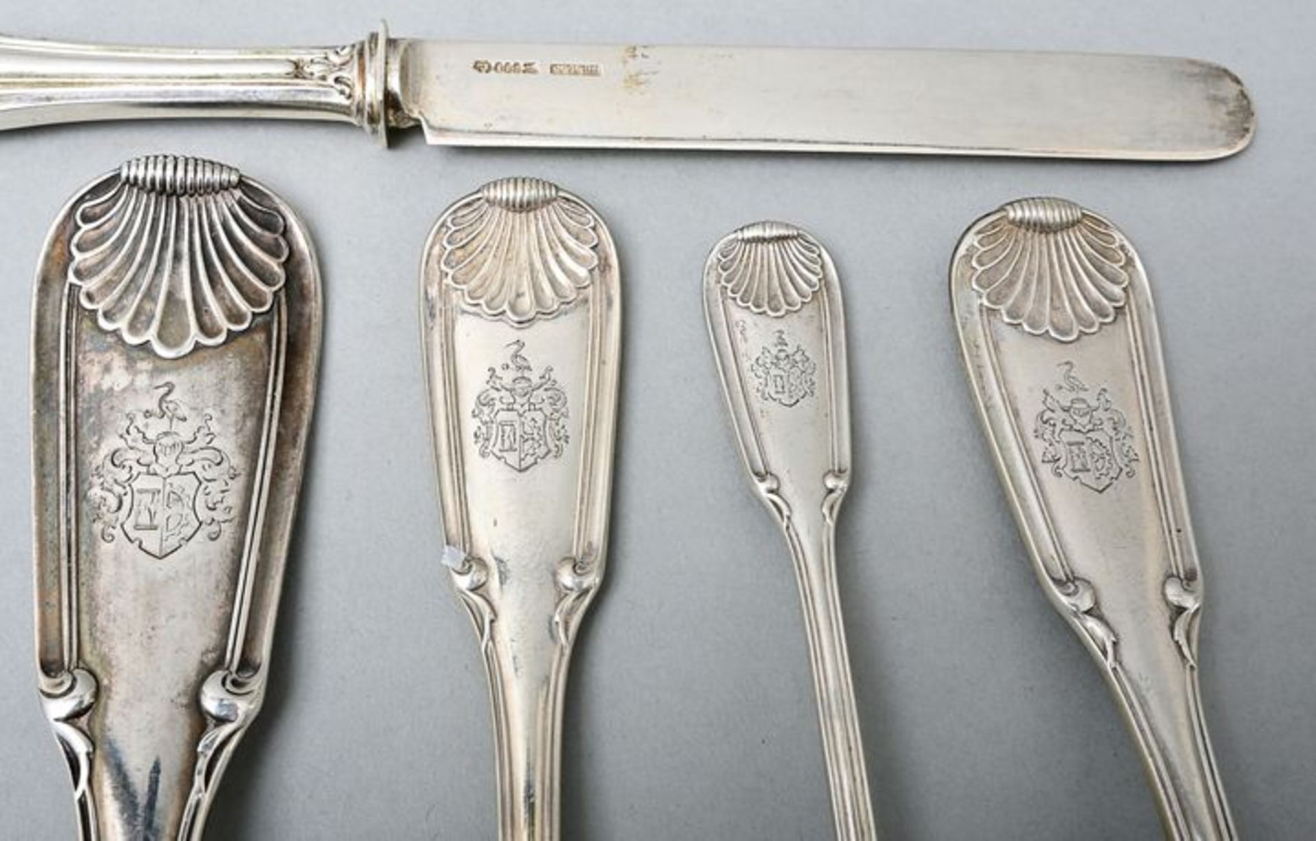 Silberbesteck/ silver cutlery - Image 2 of 3