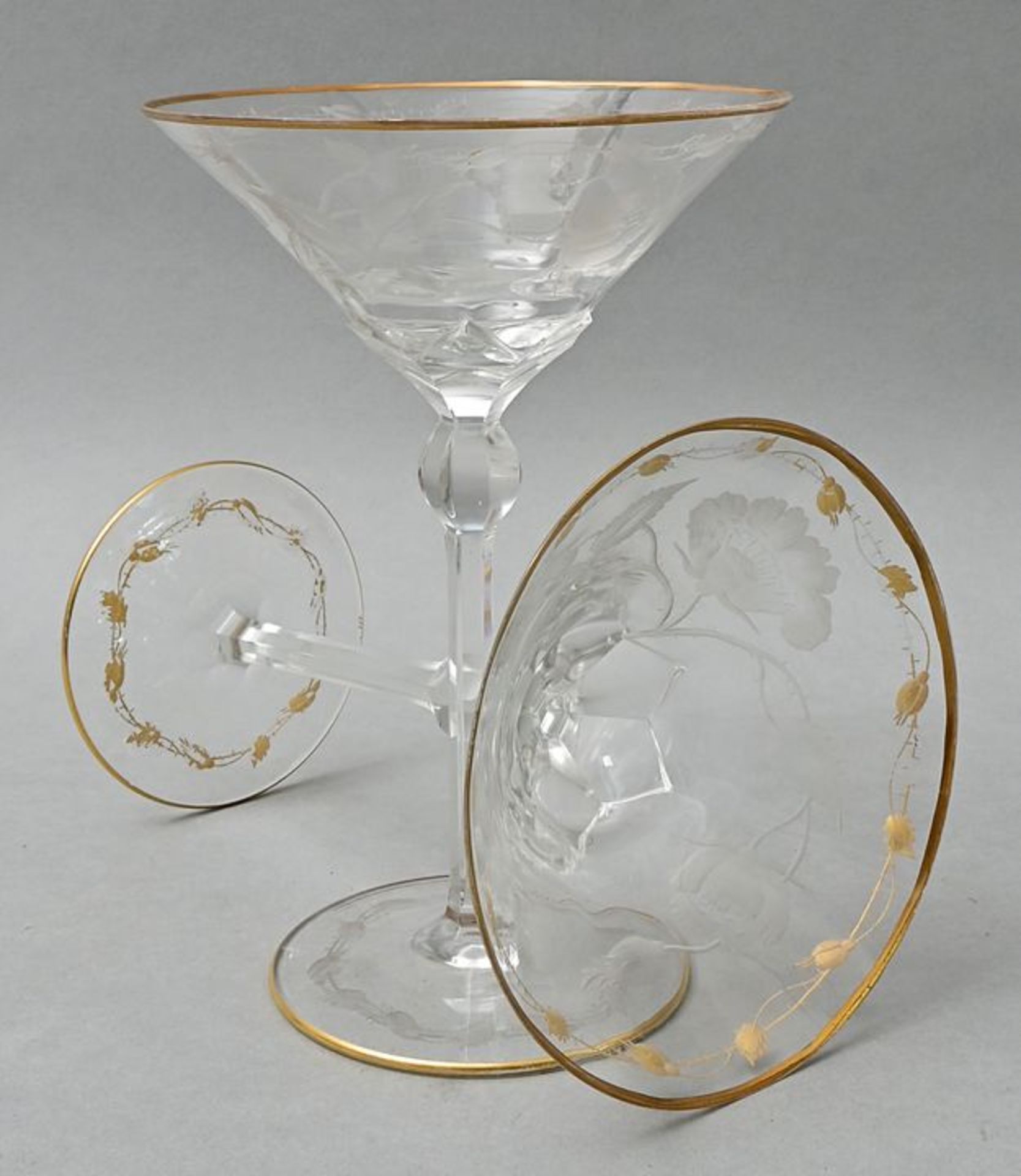 Satz Sektschalen/ champagne glasses - Bild 2 aus 3