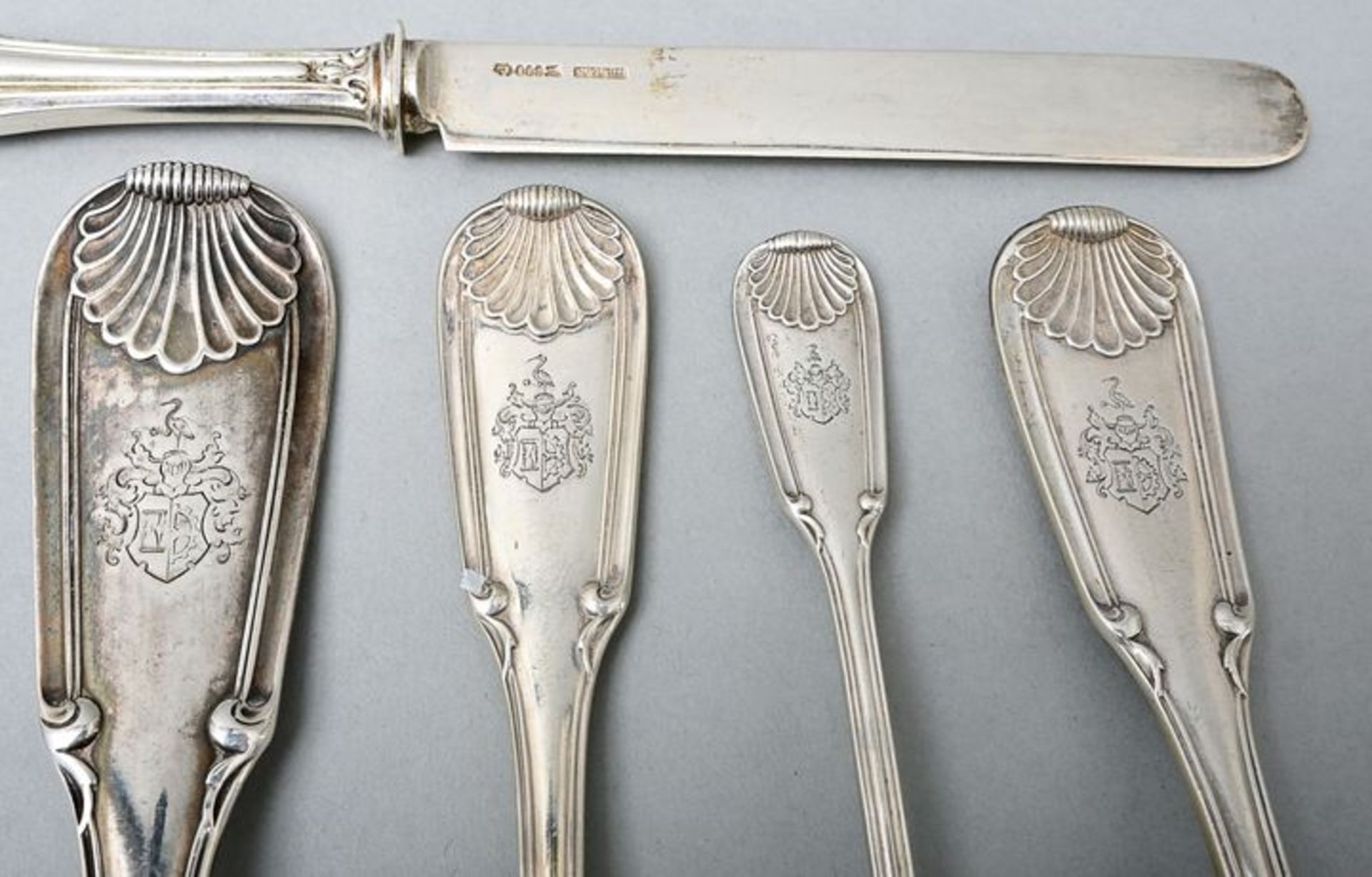 Silberbesteck/ silver cutlery - Image 3 of 3