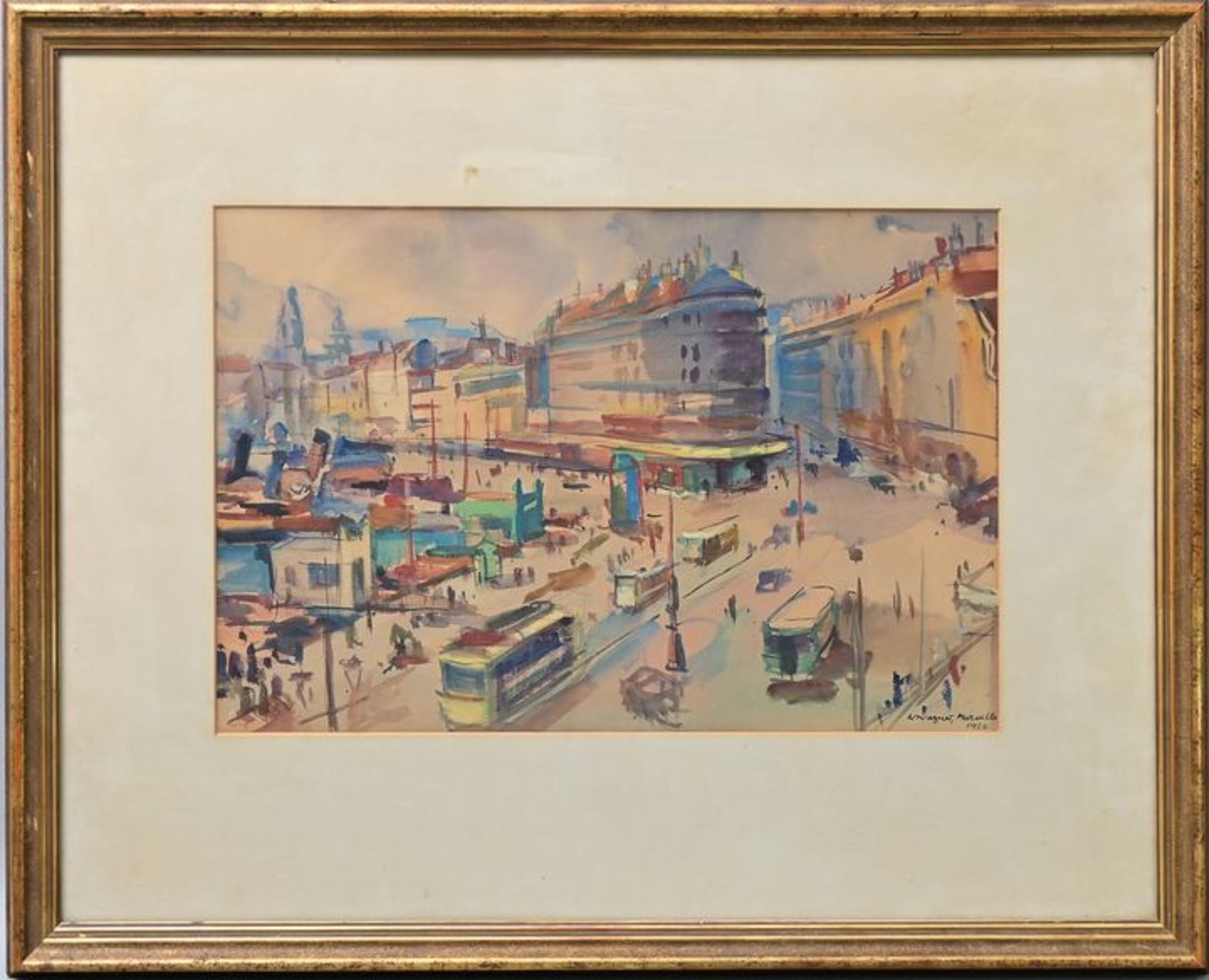 Wagner, Wilhelm, Marseille / Water colour - Bild 2 aus 5