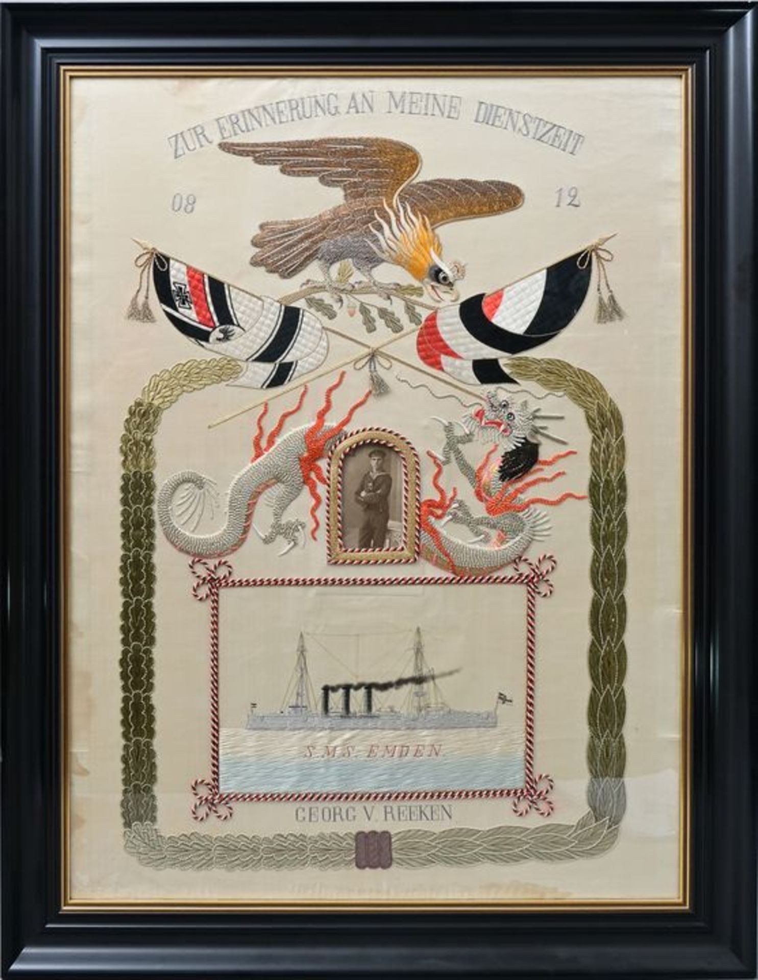 Militaria-Stickbild/ embroidery - Bild 3 aus 3