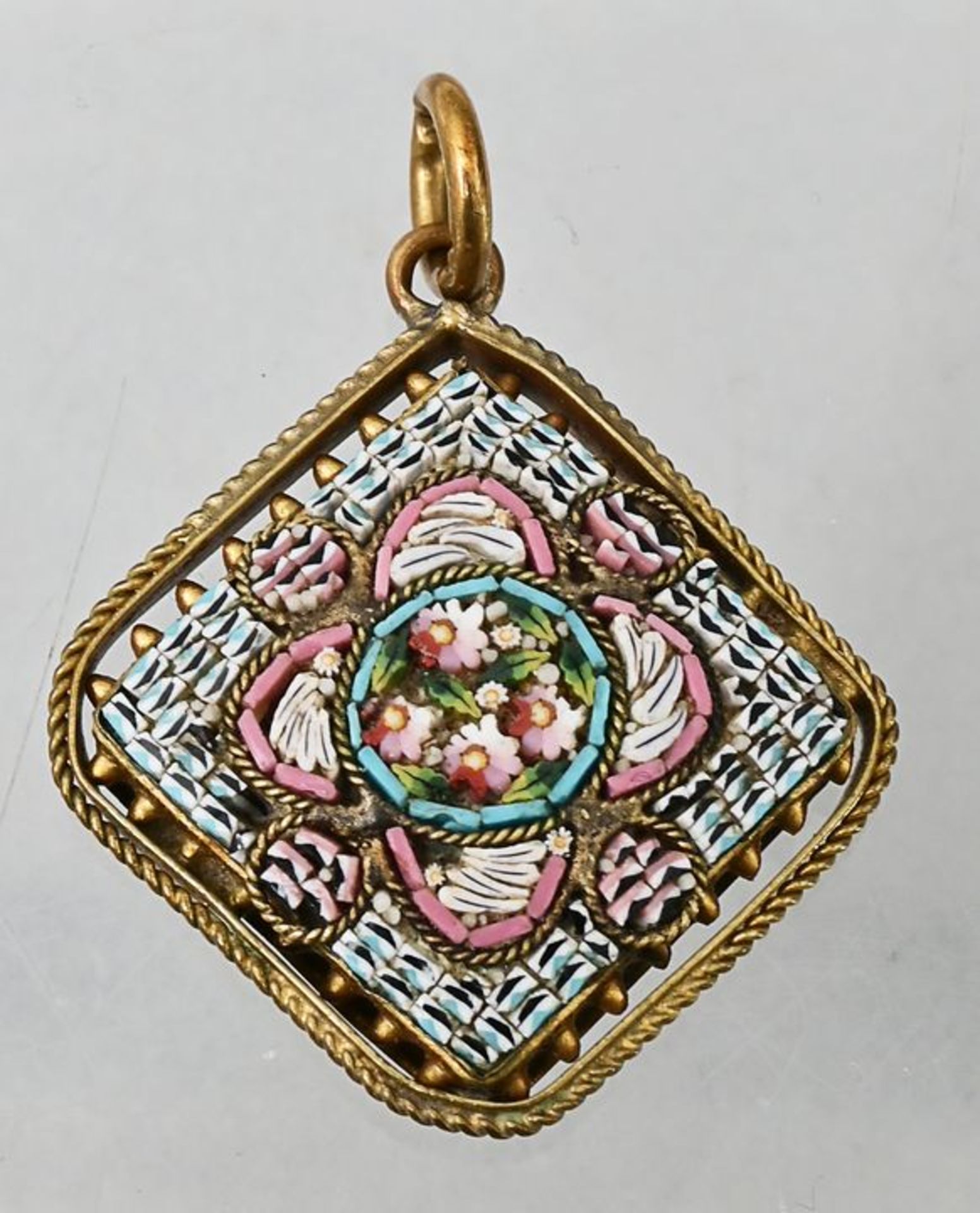 Anhänger Mikromosaik/ pendant with micromosaic