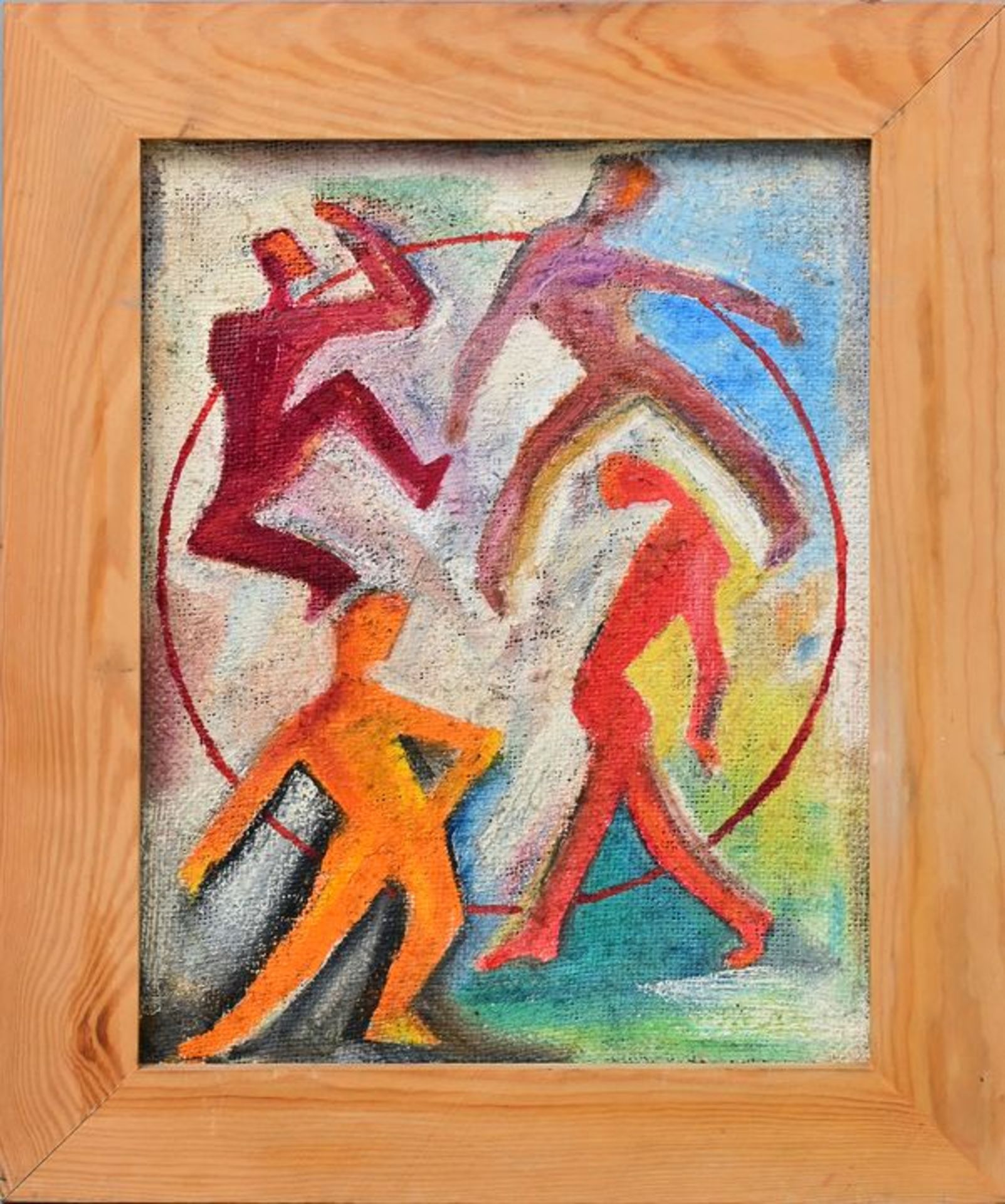 Pinzer: In Bewegung/ composition four figures - Bild 2 aus 5