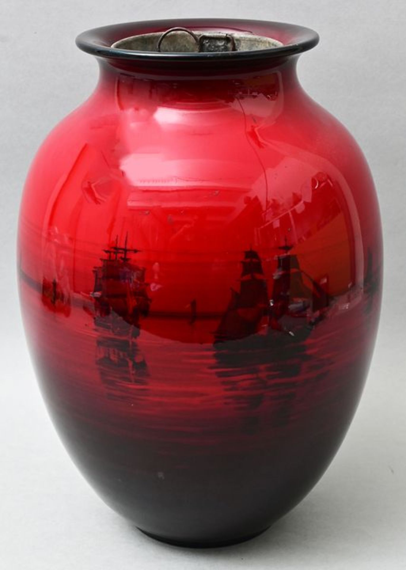 Vase Royal Doulton / Royal Doulton vase - Image 4 of 5