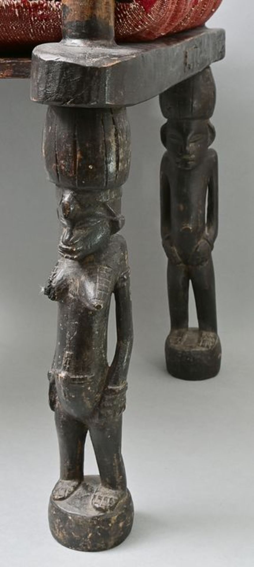 Afrikanischer Stuhl / African chair - Image 6 of 7