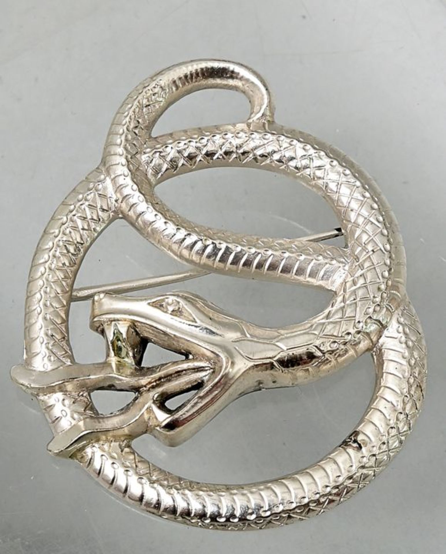 Schlangenbrosche/ snake brooch