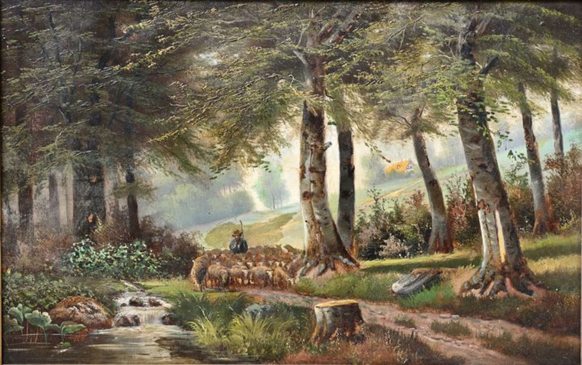 Latz, Waldszene / Latz, Forest scene