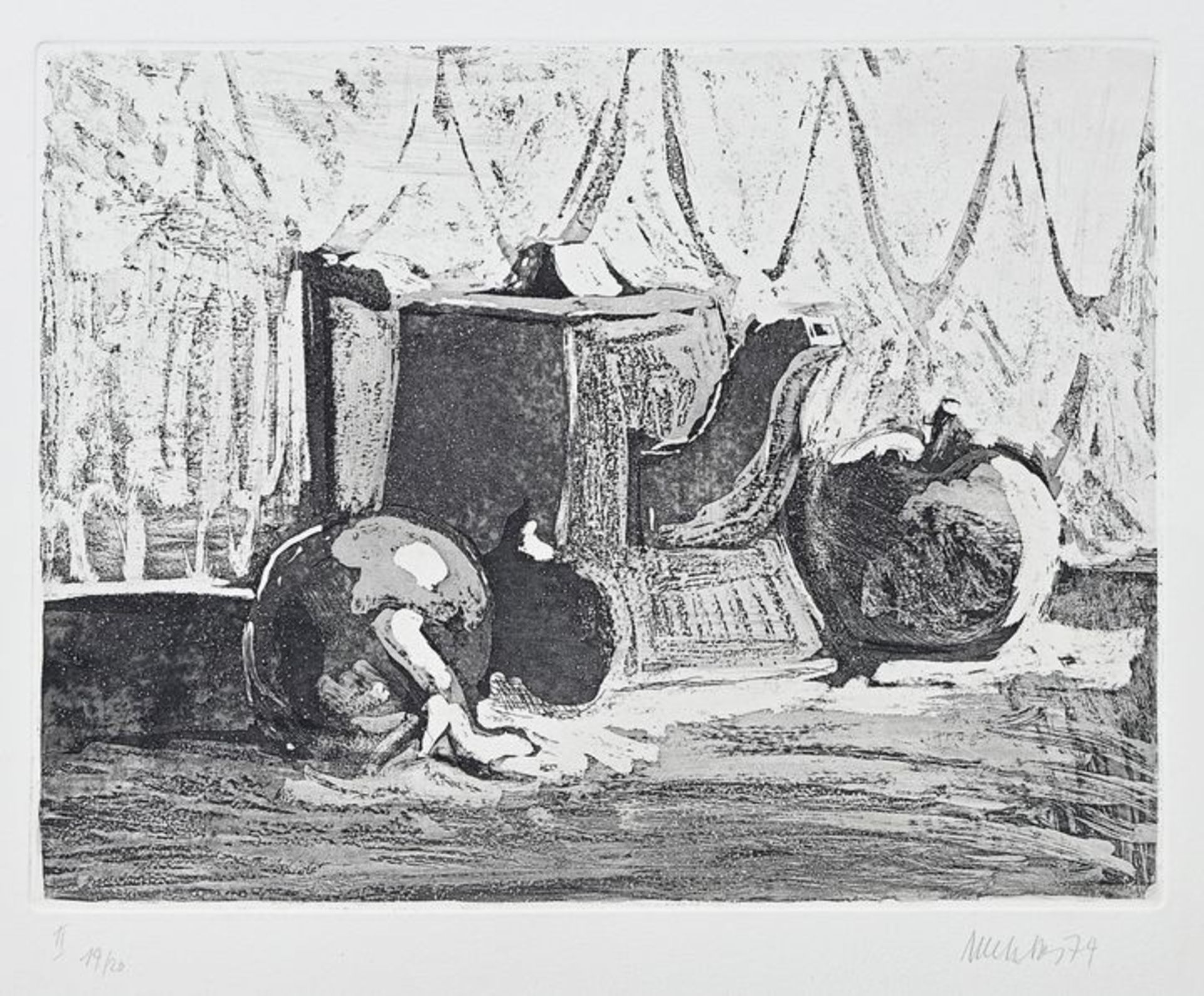 Metzkes, Radierung / Metzkes, Etching