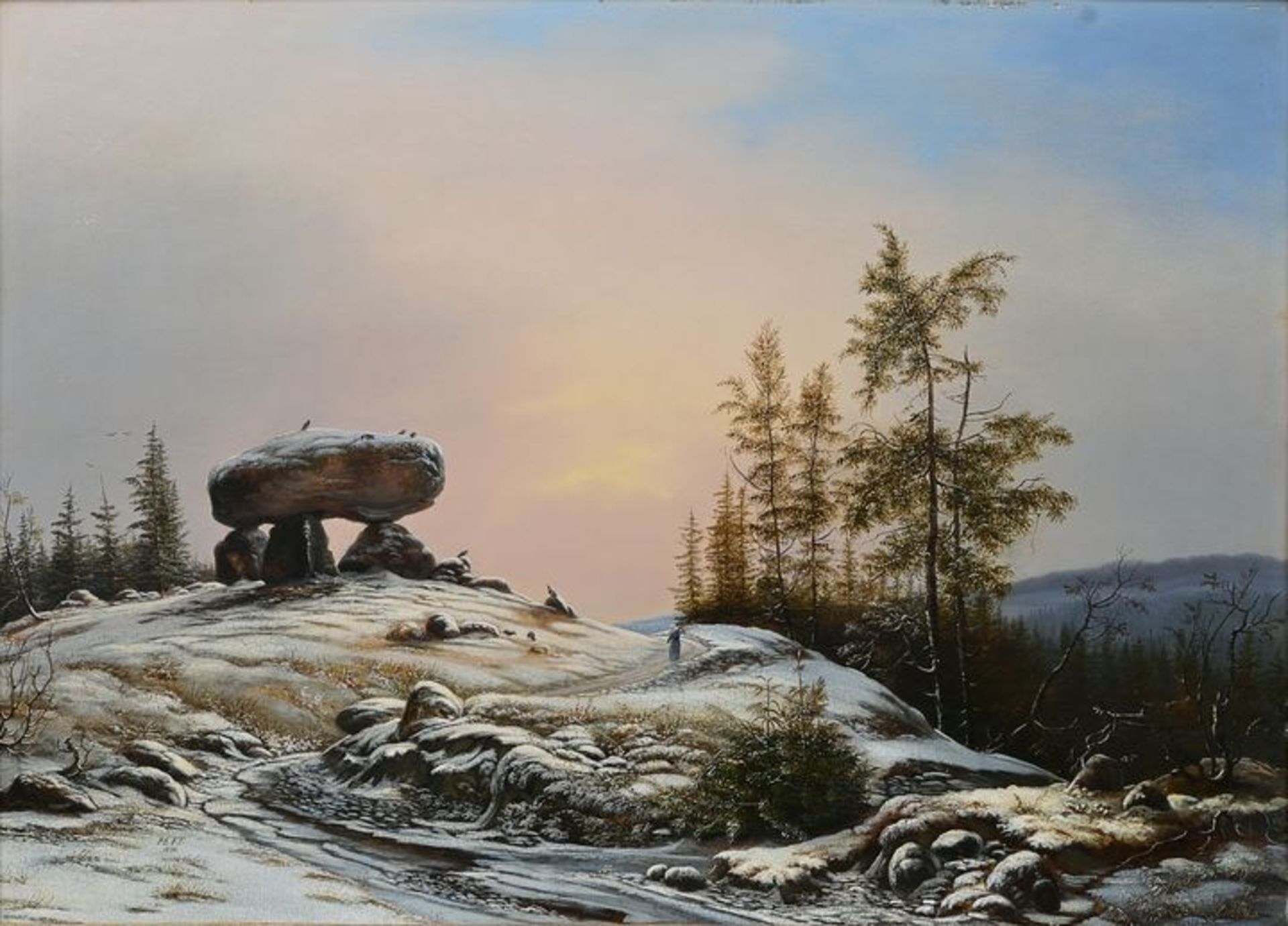 Fabritius de Tengnagel, Winterlandschaft / F de Tengnagel, Winter landscape