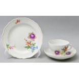 Gedeck, Meissen / Cup with saucer and plate