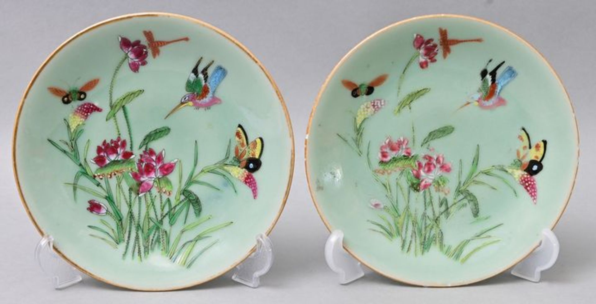 Zwei Teller China/ two plates