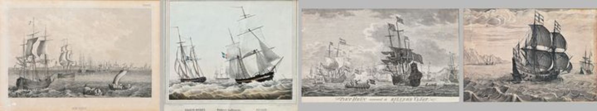 Konvolut Schiffsdarstellungen/ marine prints