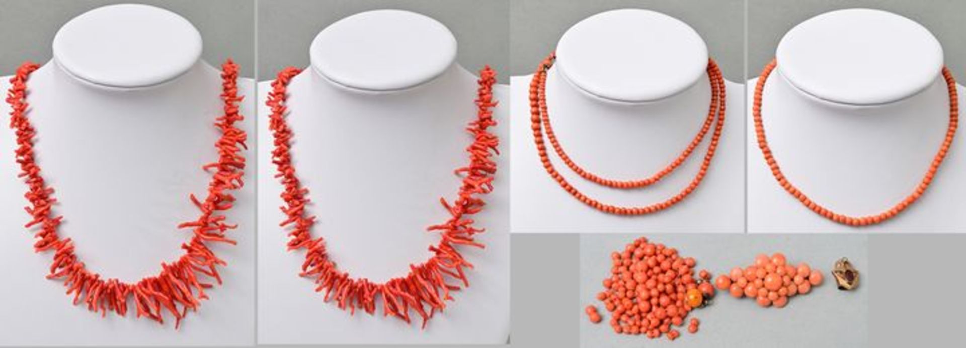 Posten Koralle-Schmuck/ coral jewellery