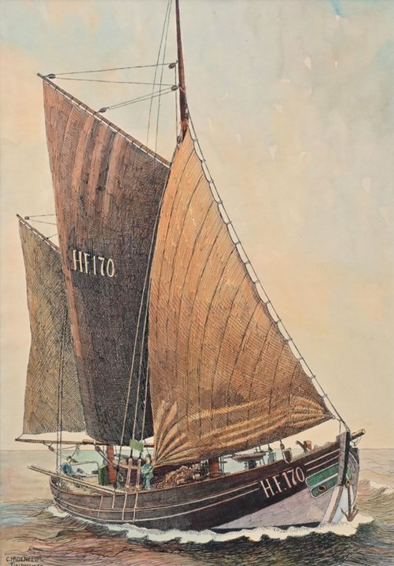 Hadenfeldt: Fischerboot/ fishing boat