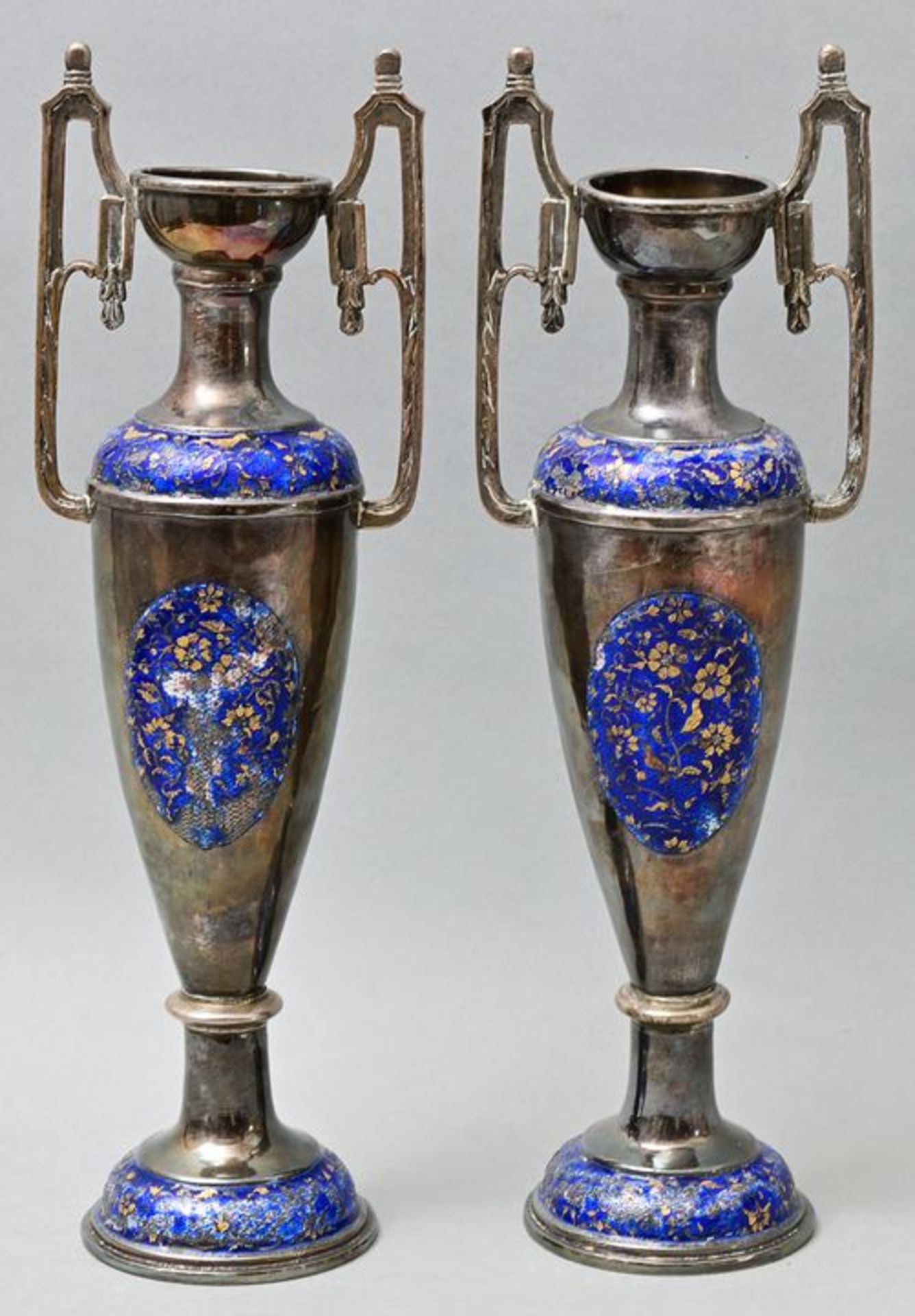 Paar Ziervasen/ two vases - Bild 2 aus 3