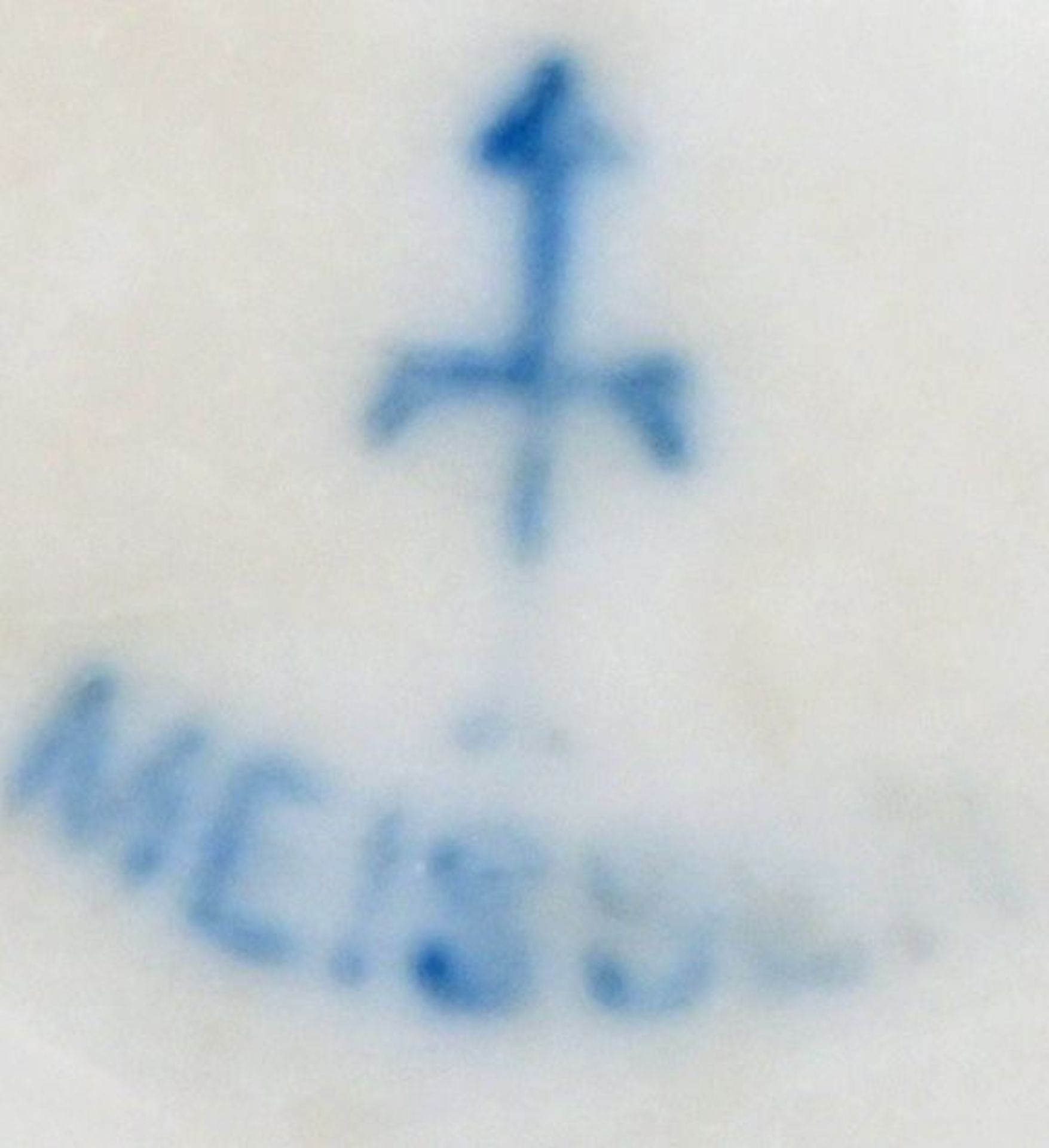 Zwei Teile Zwiebelmustergeschirr/ two items of porcelain - Image 2 of 3
