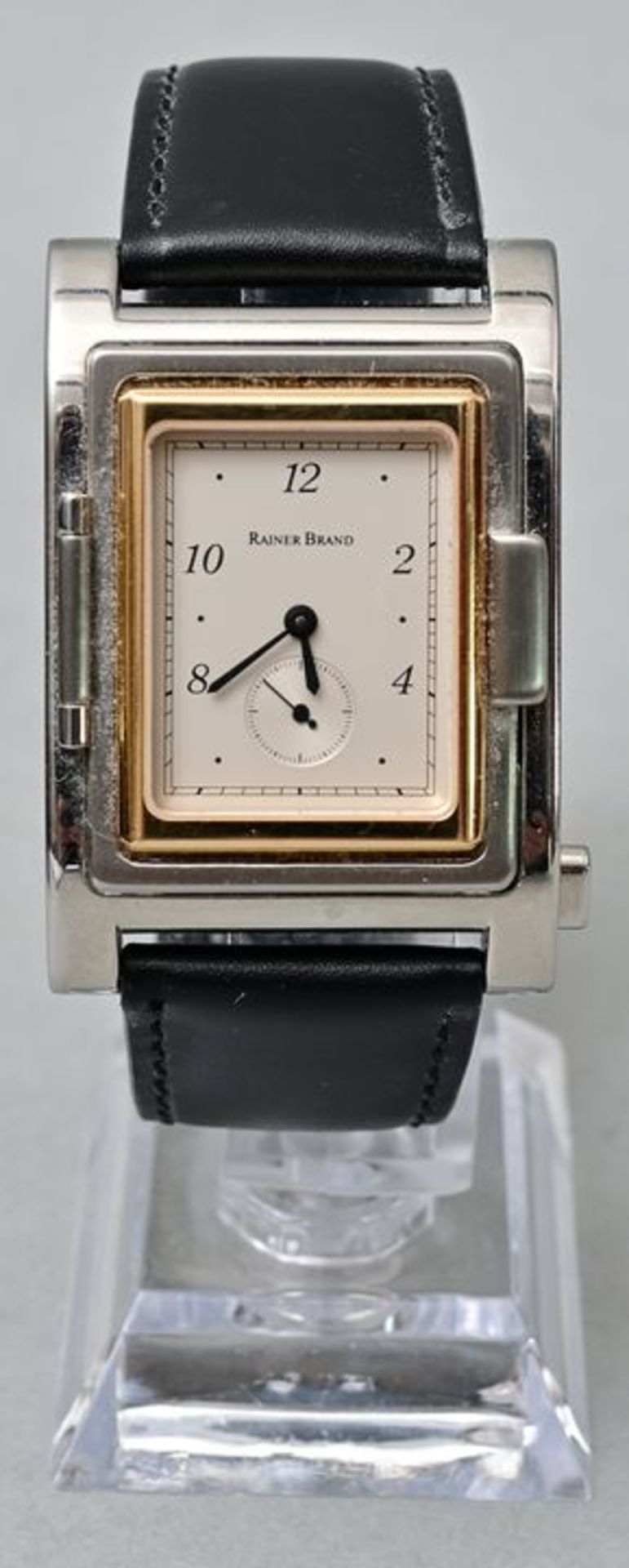 Herrenarmbanduhr: Rainer Brand/ a man's wristwatch