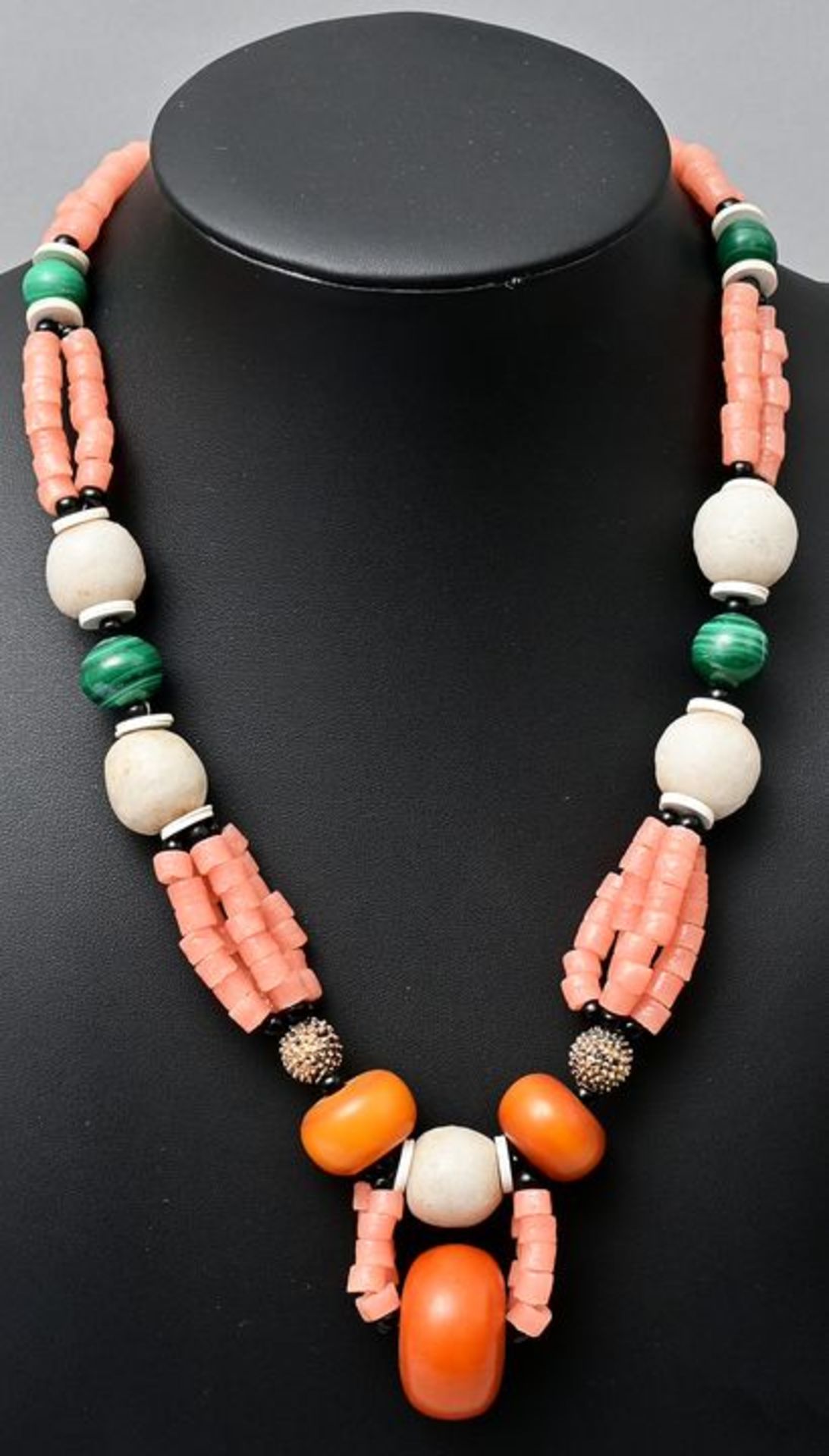 Kette Glasperlen/ beaded necklace