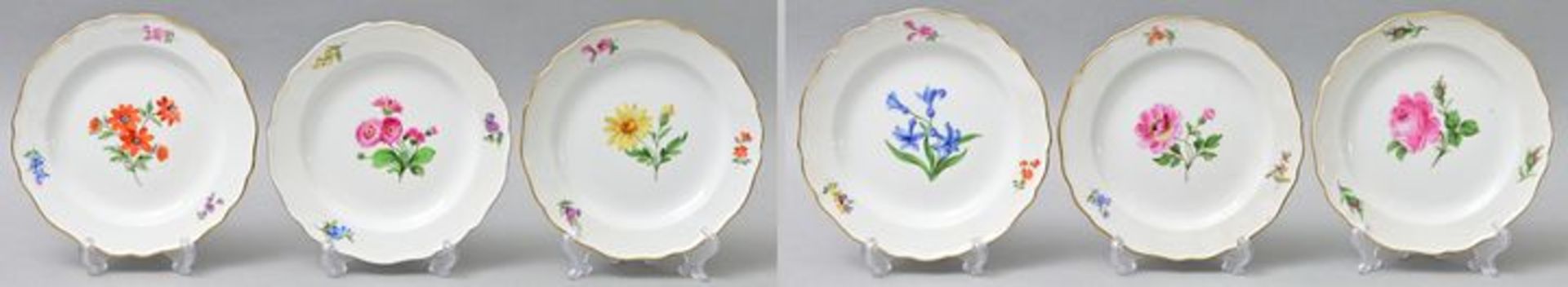 Kuchenteller Meissen/ cake plates