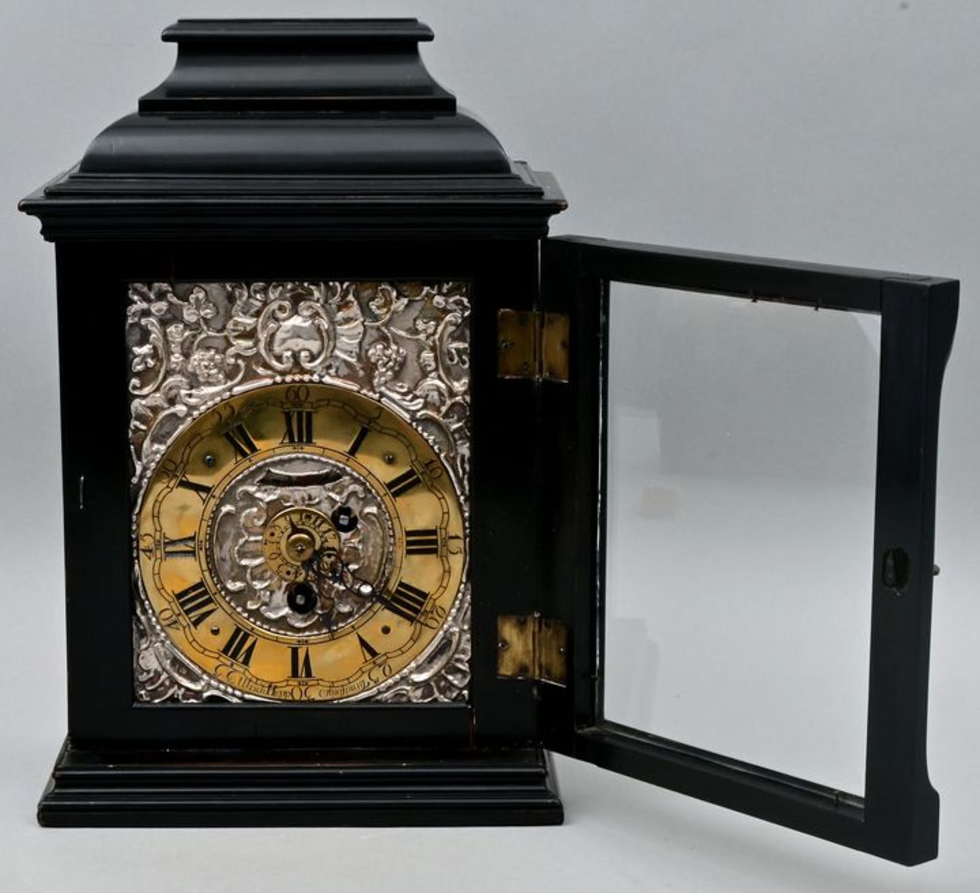 Stockuhr, U. Hepp Augs. / Bracket clock - Image 5 of 7
