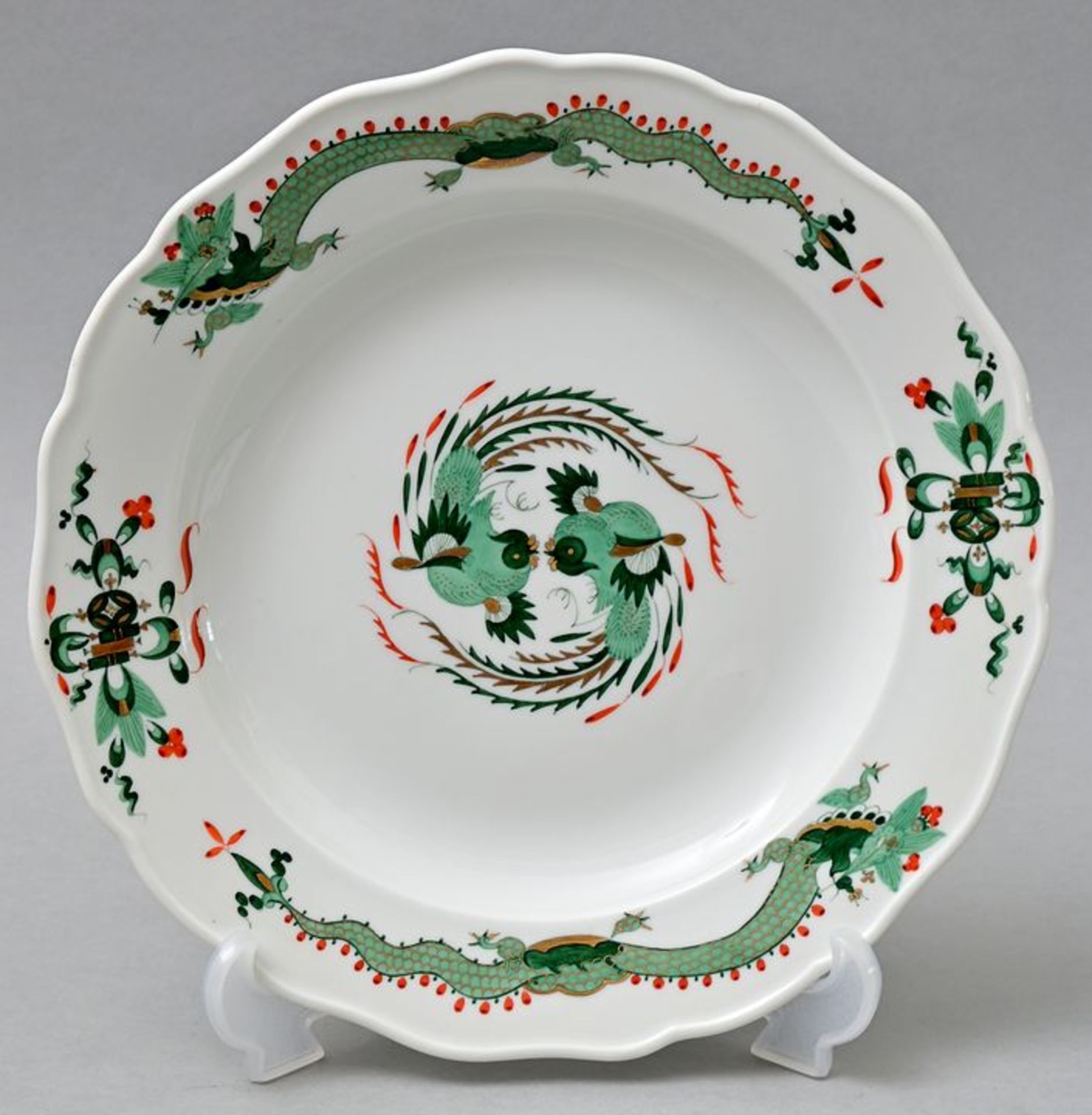 Teller Reicher Drache/ plate