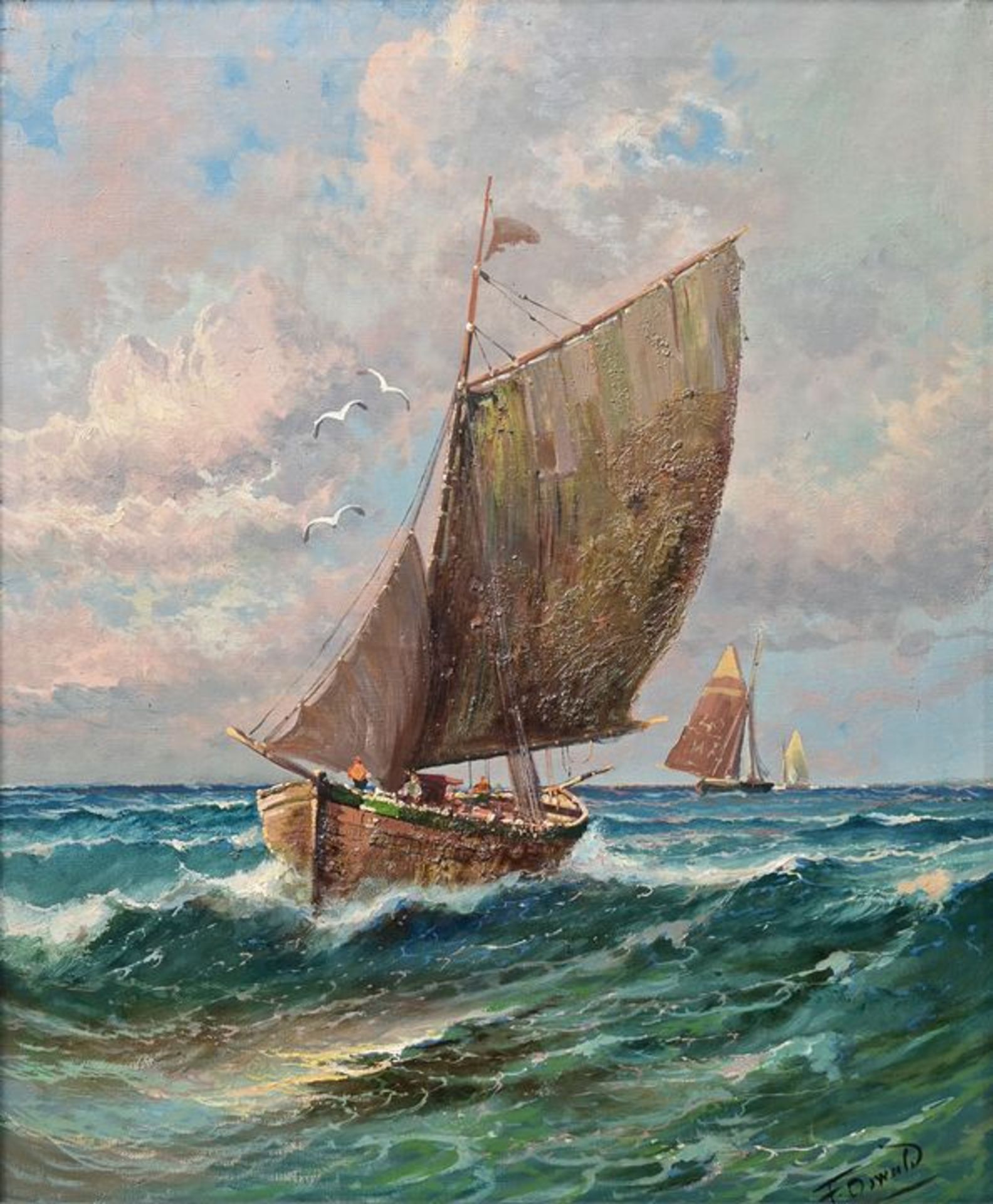 Seestück/ marine painting