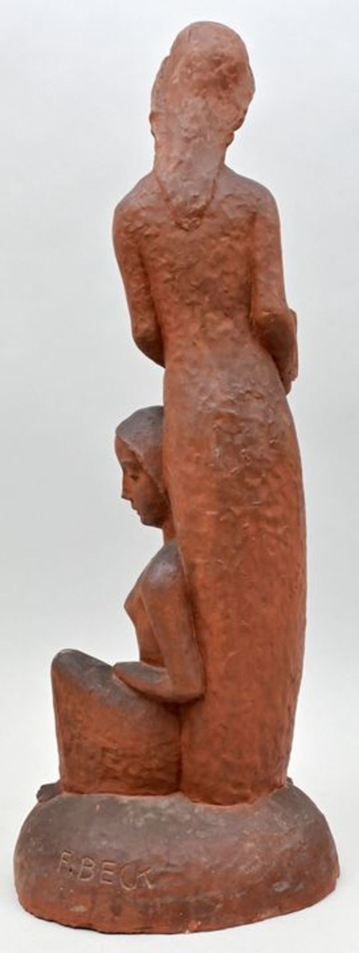 Figurengruppe Terrakotta/ terracotta group - Image 6 of 7