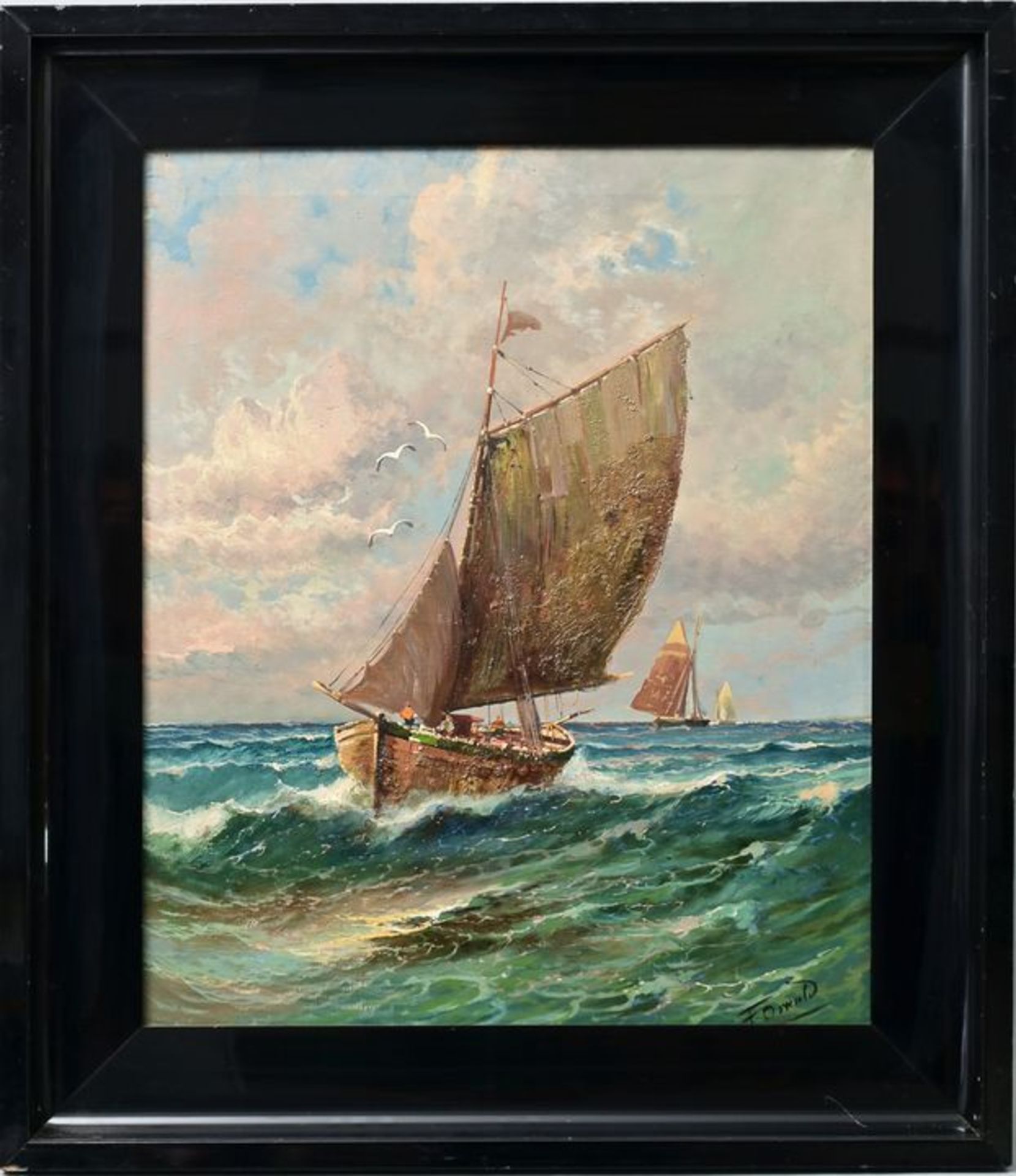 Seestück/ marine painting - Bild 4 aus 5